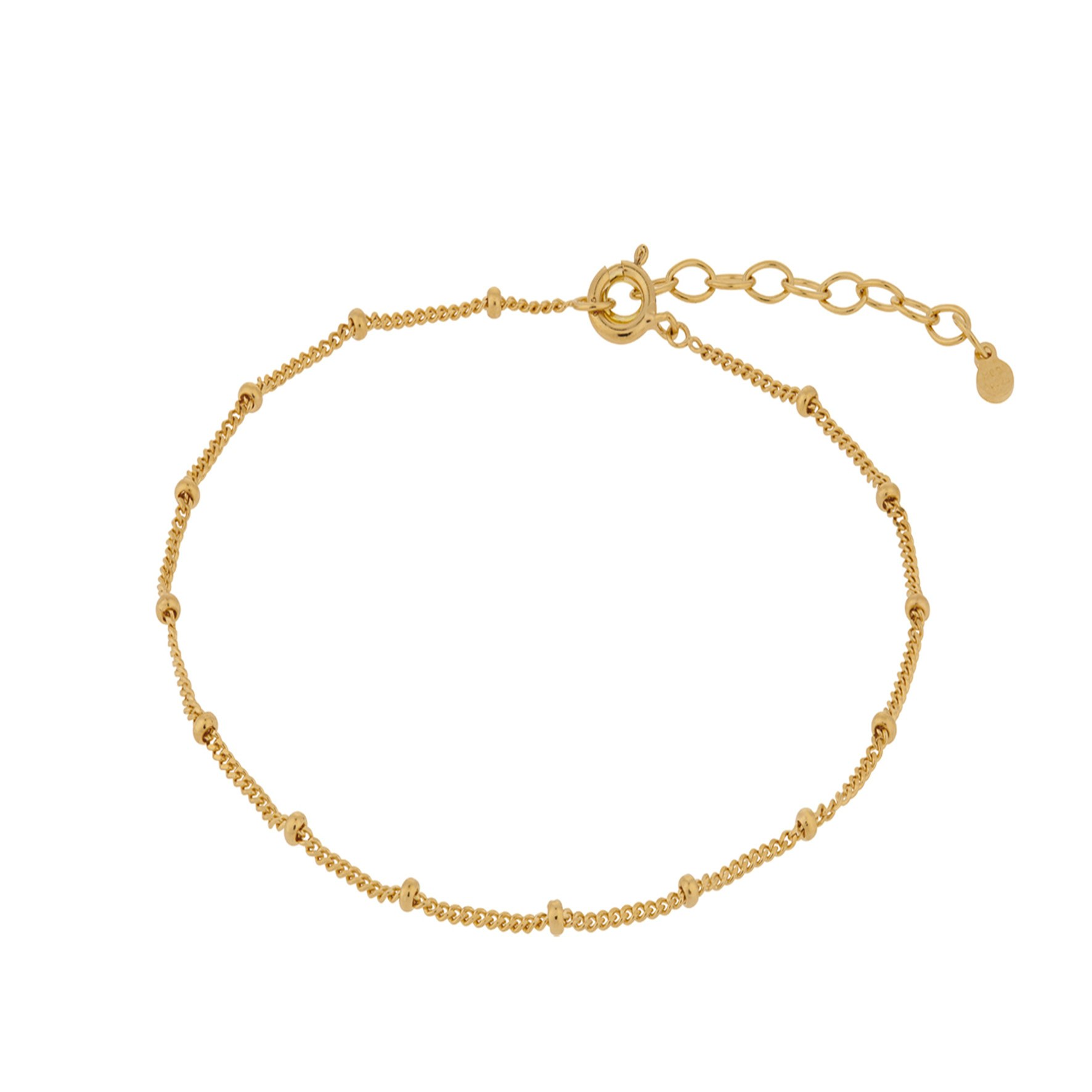 Solar Anklet from Pernille Corydon in Goldplated Silver Sterling 925