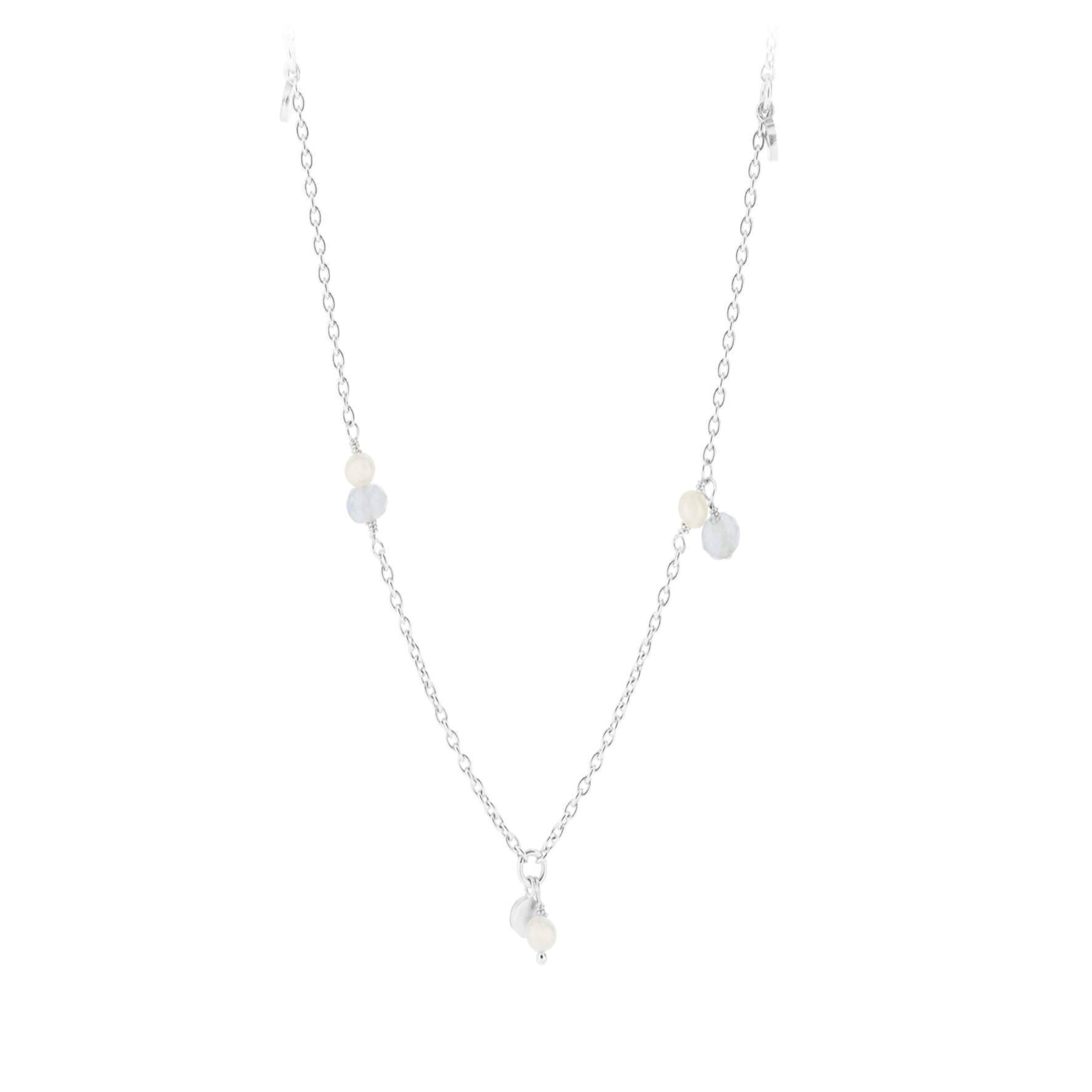 Afterglow Sea Necklace von Pernille Corydon in Silber Sterling 925| Matt,Blank