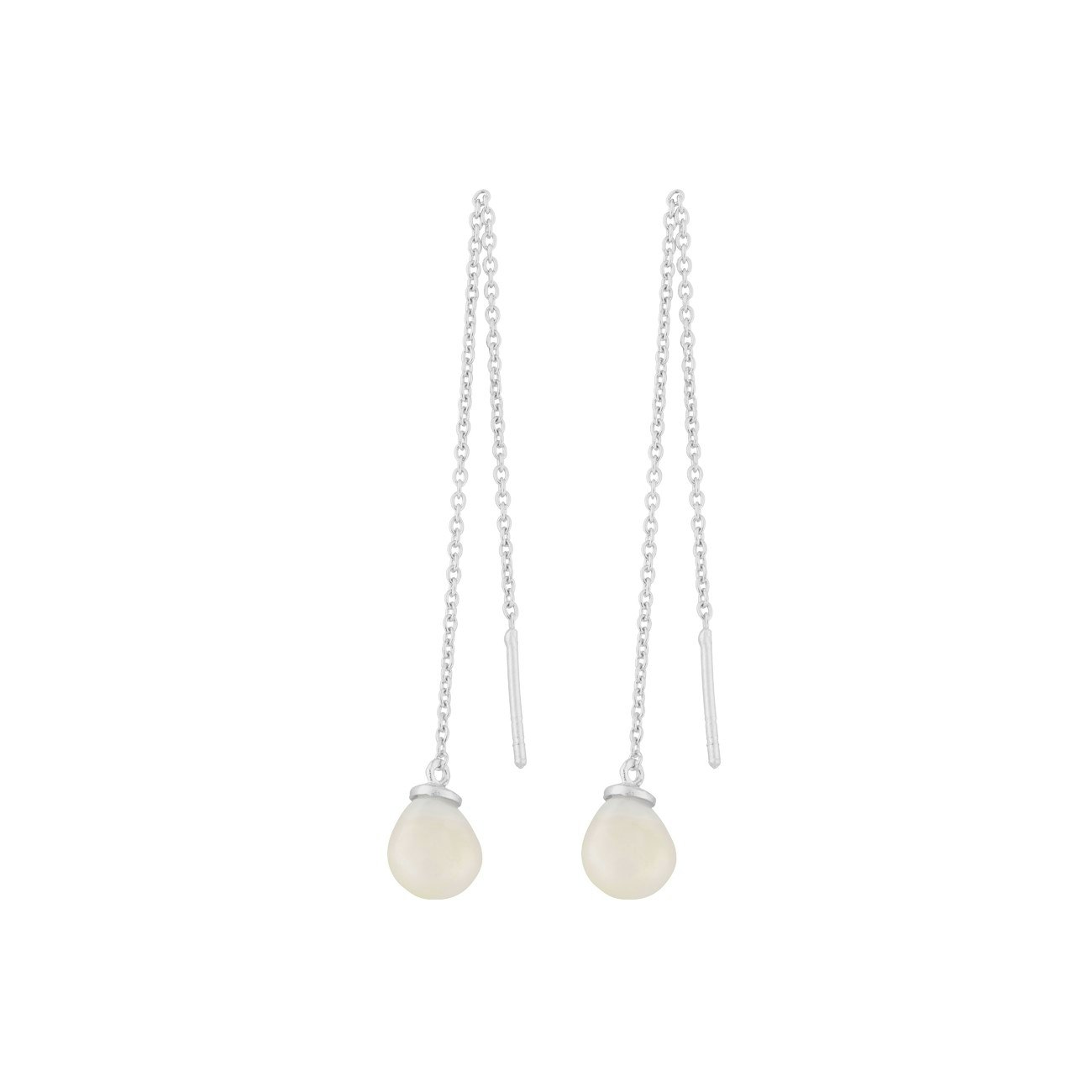 Lagoon earchains fra Pernille Corydon i Sølv Sterling 925