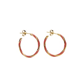 Enamel Stud Coral