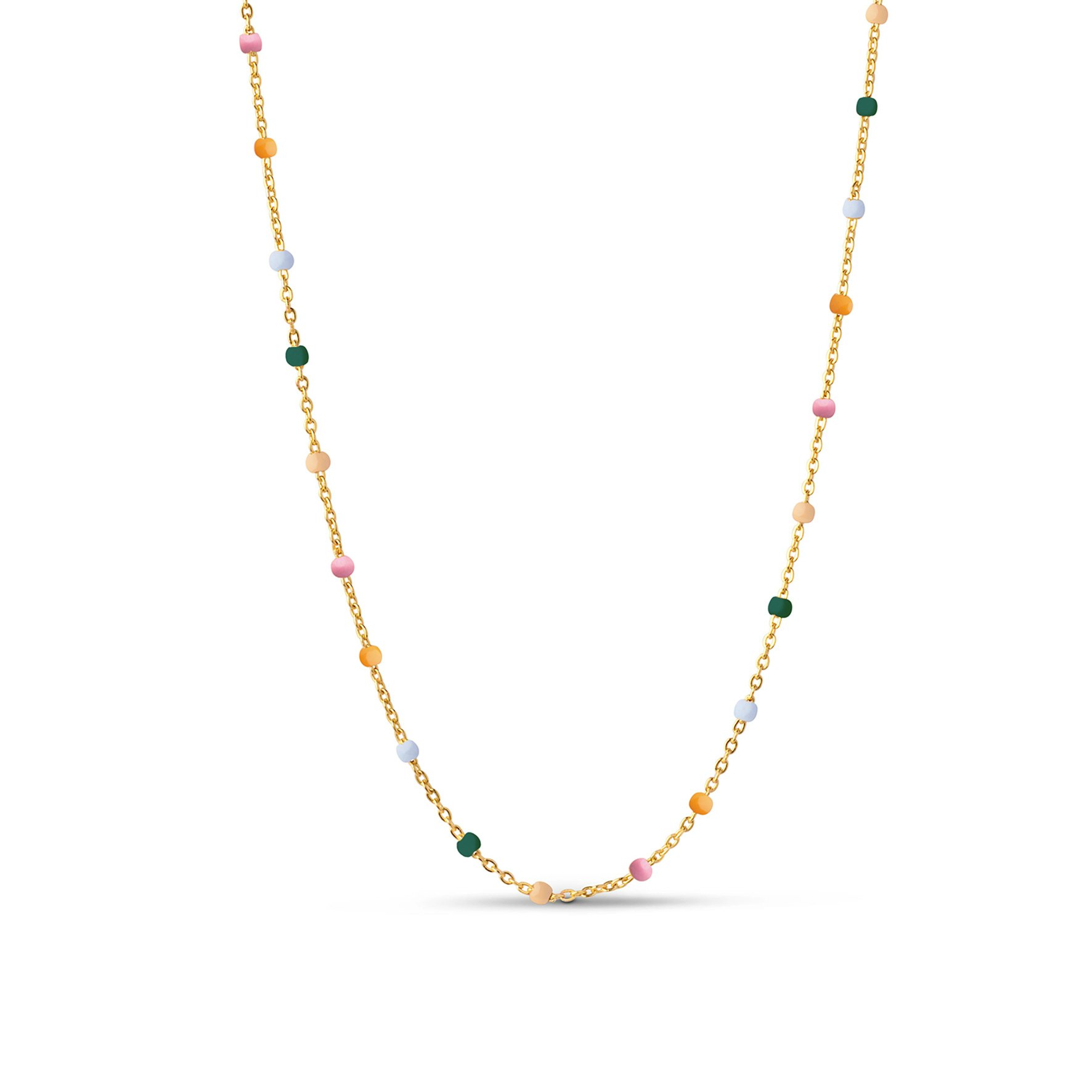 Lola Necklace Dreamy fra Enamel Copenhagen i Forgyldt-Sølv Sterling 925