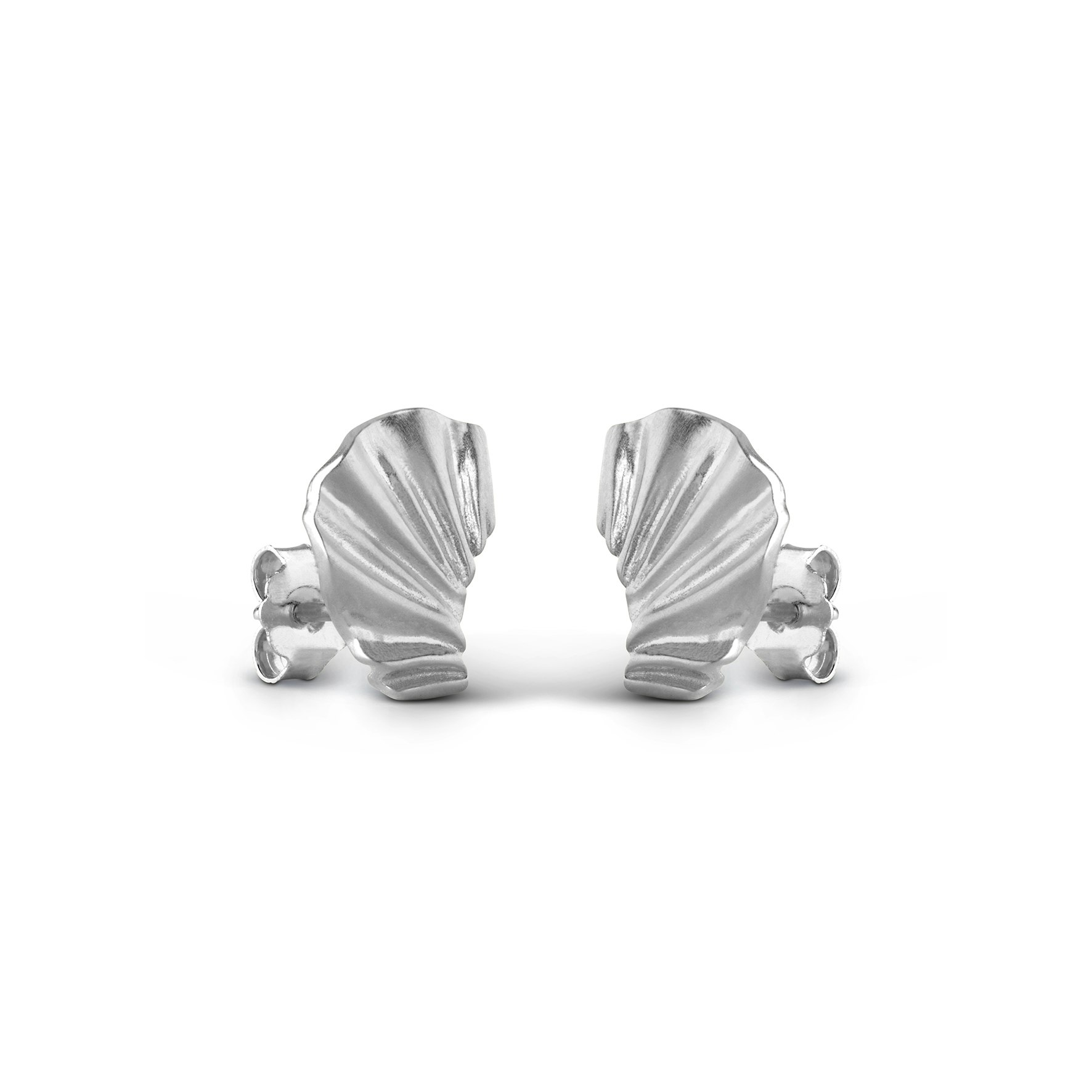 Mini Wave Earrings fra Enamel Copenhagen i Sølv Sterling 925