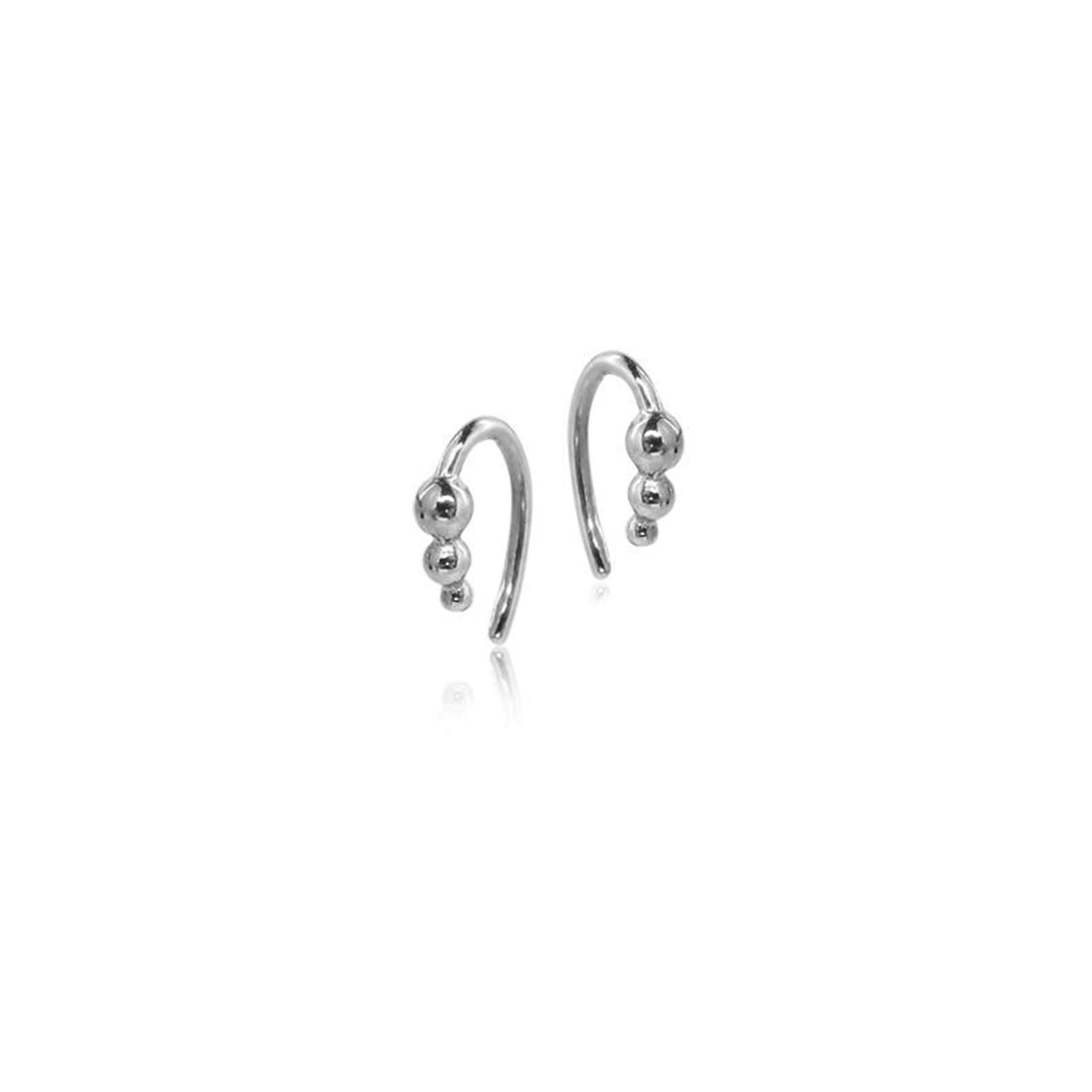Beadie Earrings von Sistie in Silber Sterling 925