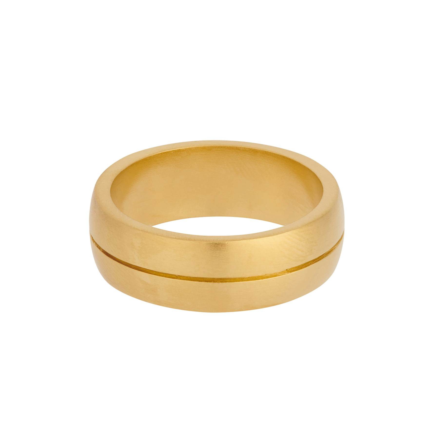 Edge Ring from Pernille Corydon in Goldplated-Silver Sterling 925