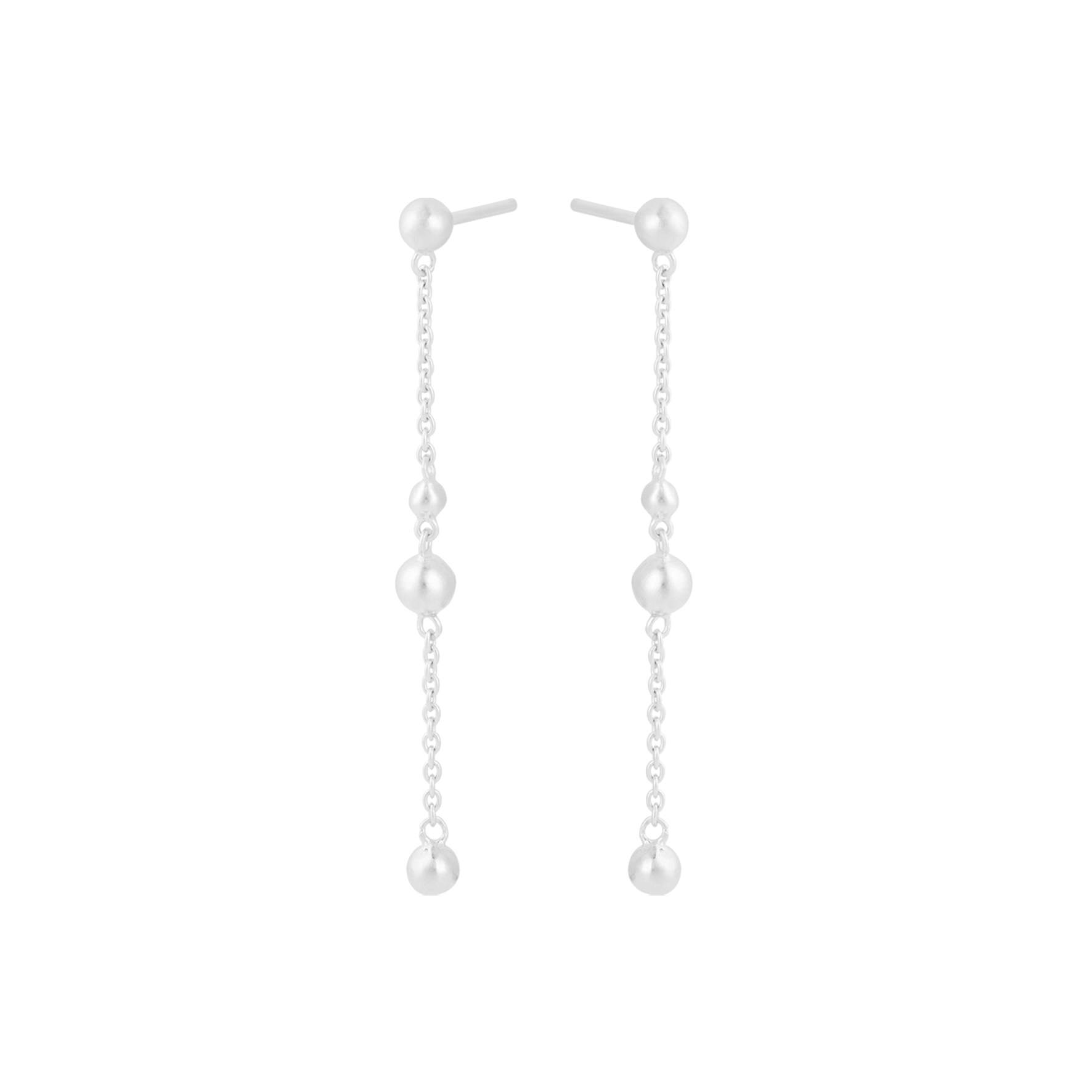 Comet Earchains from Pernille Corydon in Silver Sterling 925