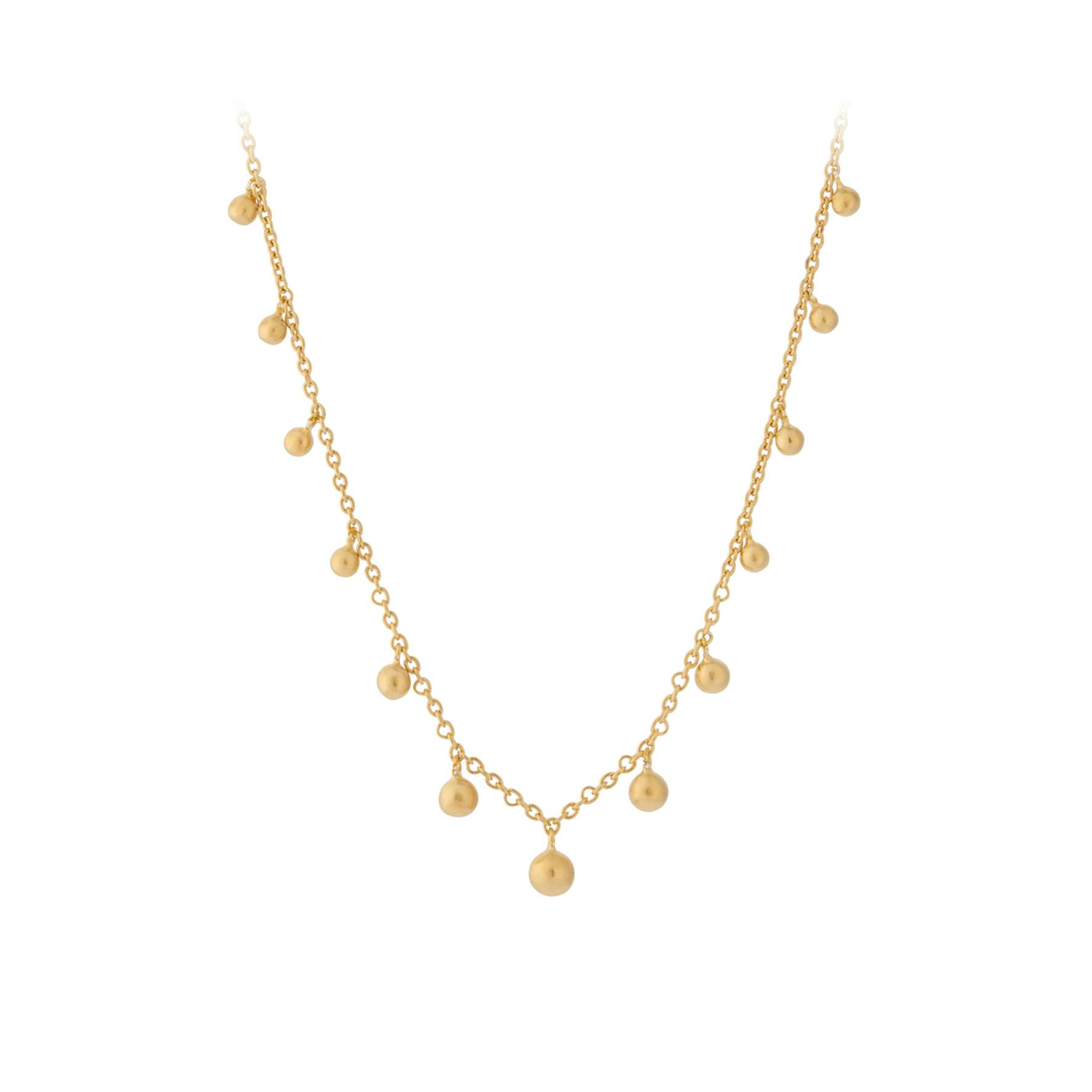 Comet Necklace from Pernille Corydon in Goldplated-Silver Sterling 925