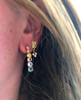 Skylar Crystal Stud Multi