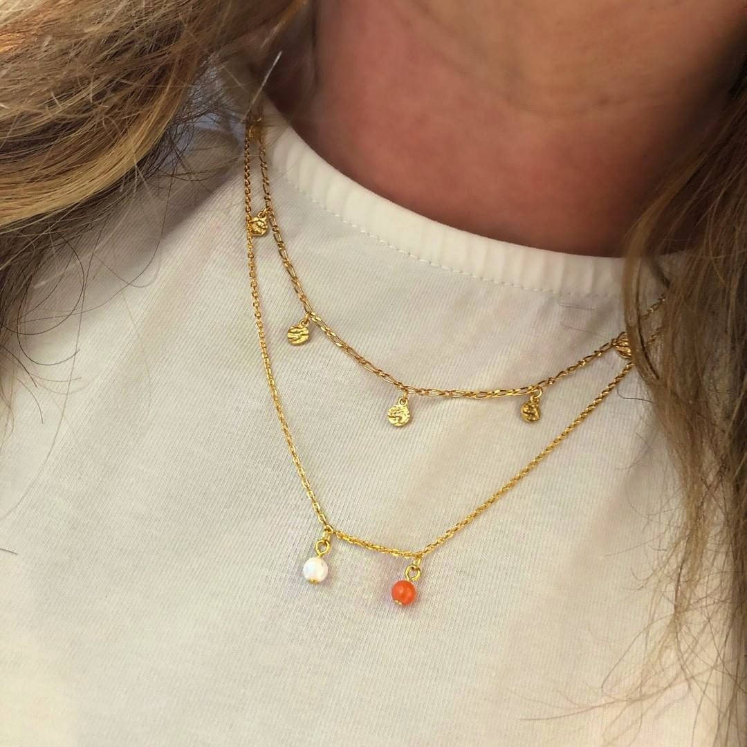 Alma Gemstone necklace