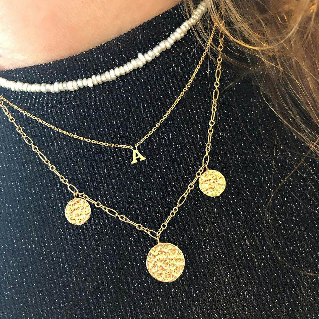 New Moon necklace fra Pernille Corydon i Sølv Sterling 925|Blank