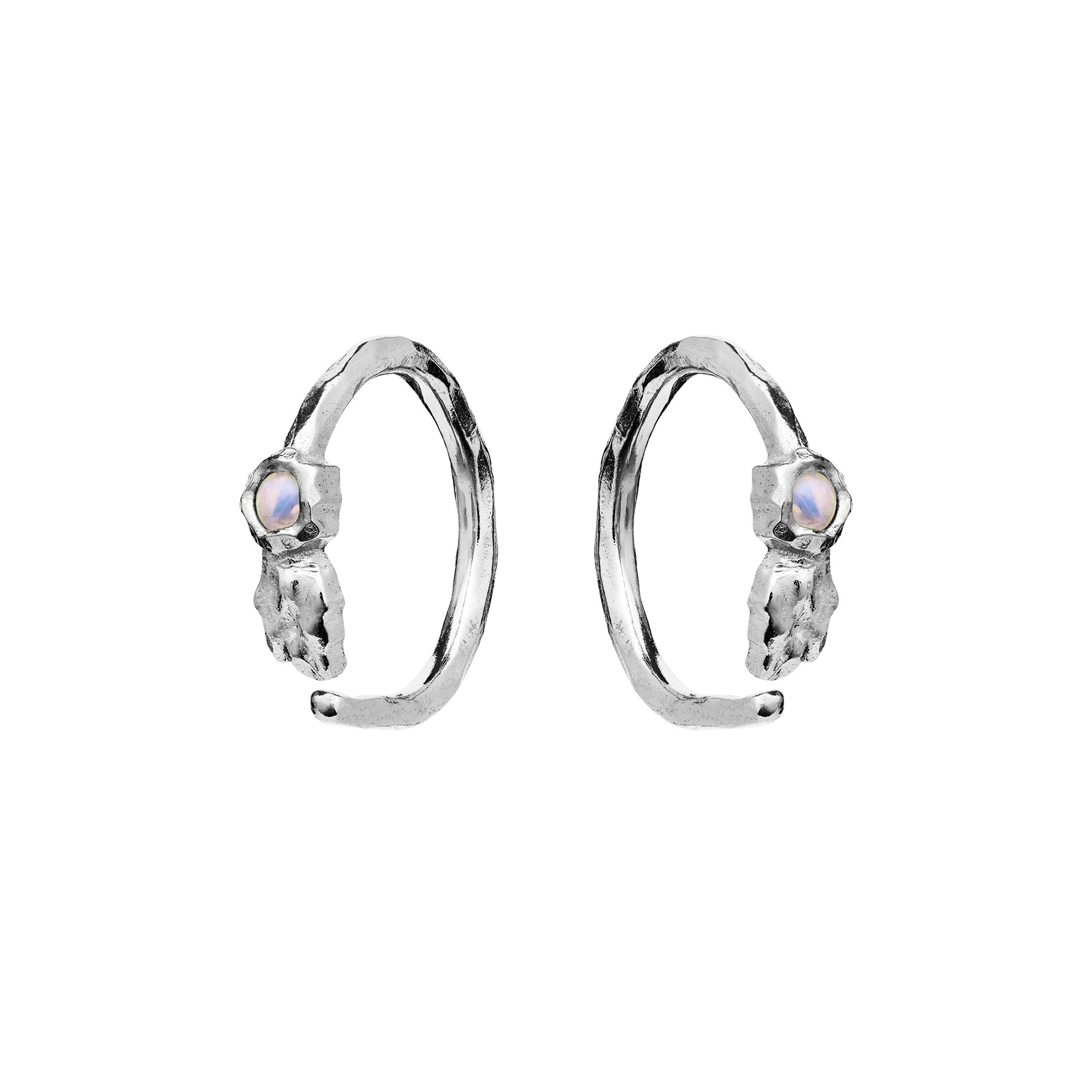 Florus Earrings Maanesten:stä Hopea Sterling 925:ssä}