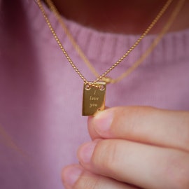 I Love You necklace