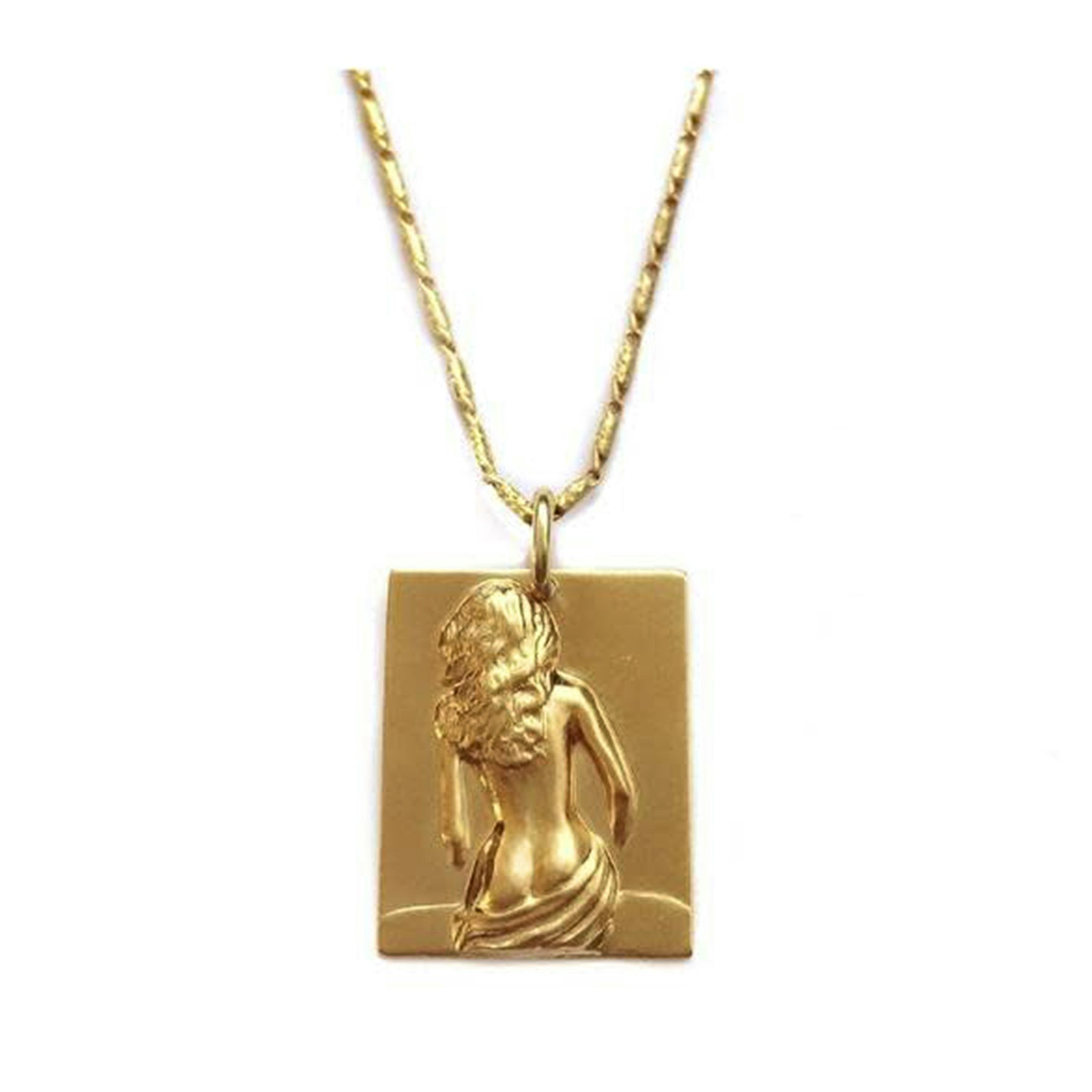 Lady Necklace from Pico in Goldplated Brass
