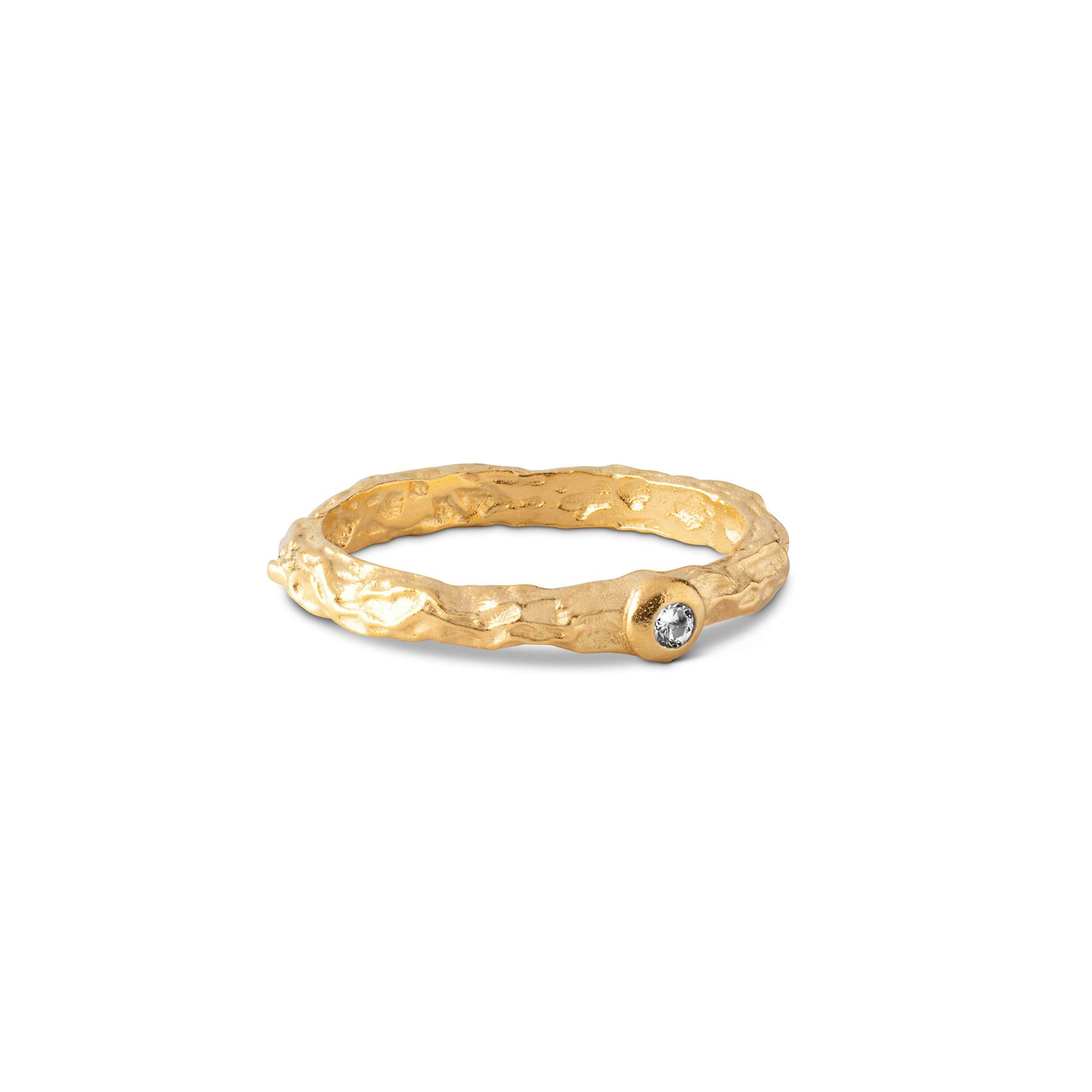 Coralie Ring fra Enamel Copenhagen i Forgyldt-Sølv Sterling 925