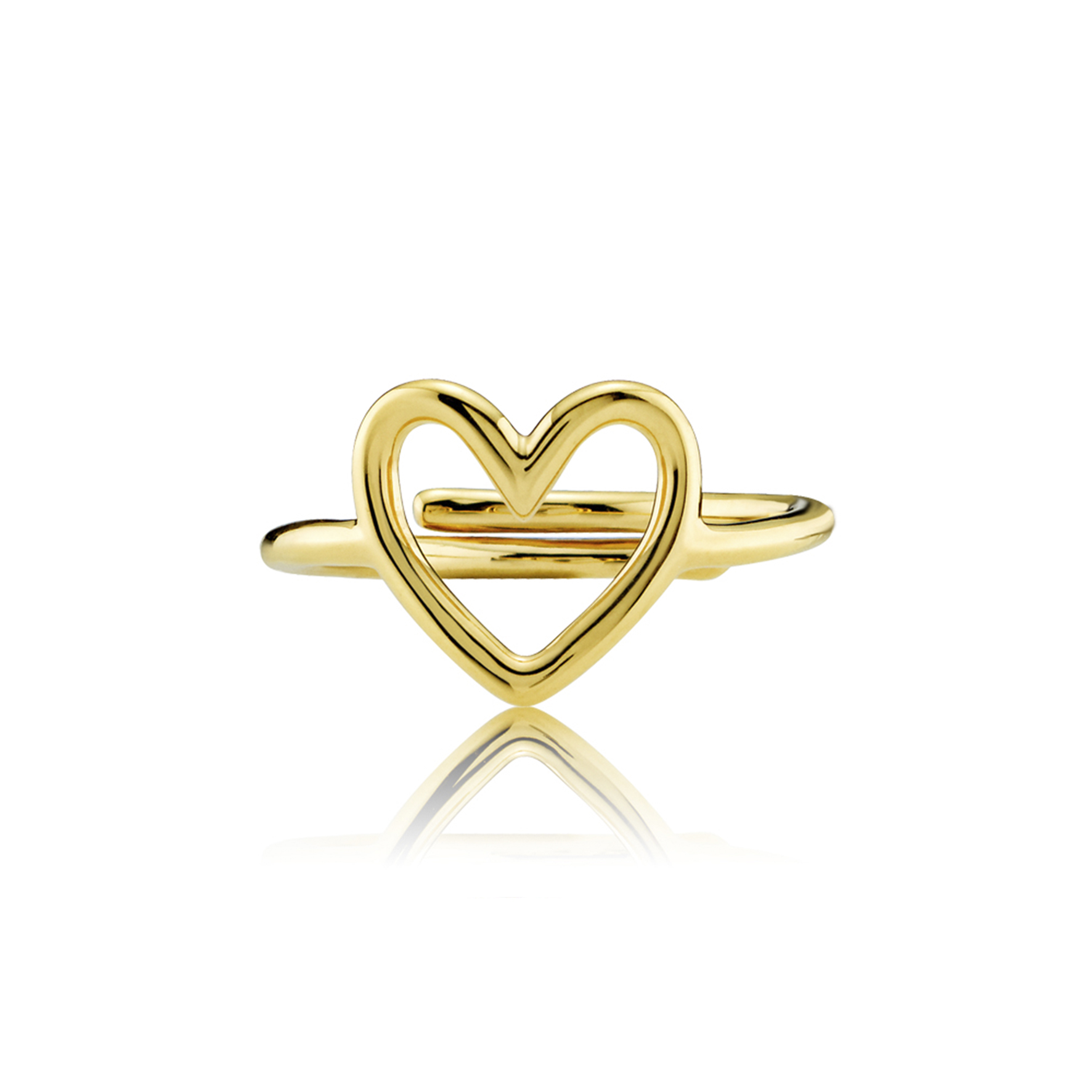 Abe kultur utilfredsstillende Køb Love Charity Ring i Forgyldt-Sølv Sterling 925 fra Izabel Camille