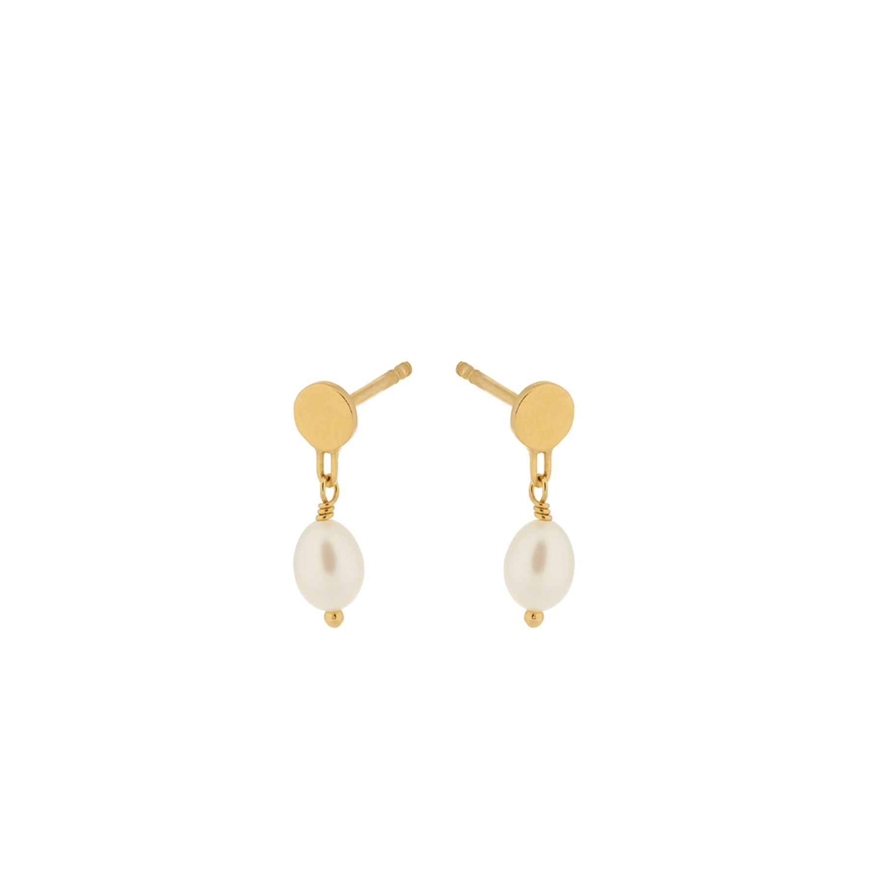 Ocean Dream Earsticks fra Pernille Corydon i Forgyldt-Sølv Sterling 925
