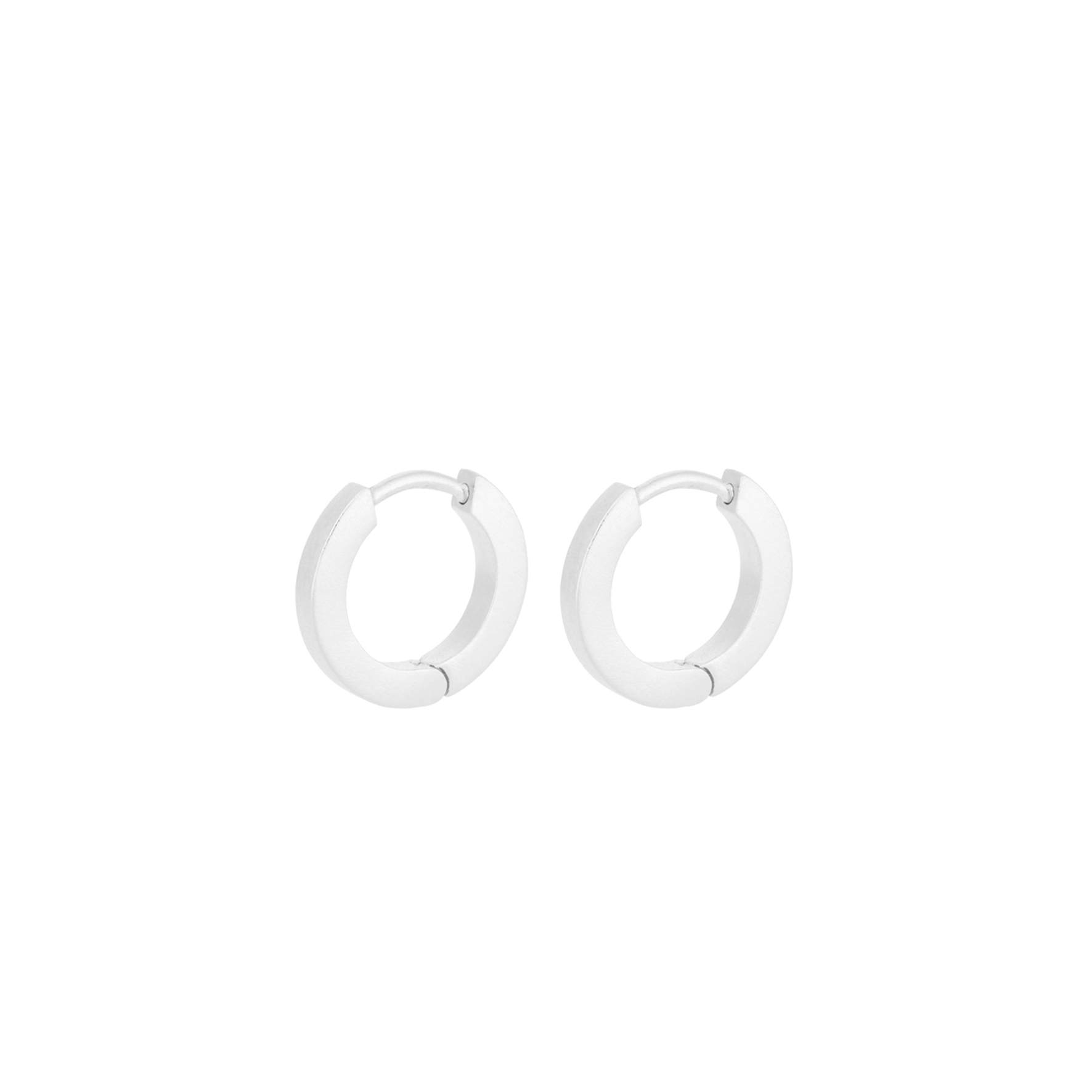 Rock Huggie Earrings fra Pernille Corydon i Sølv Sterling 925