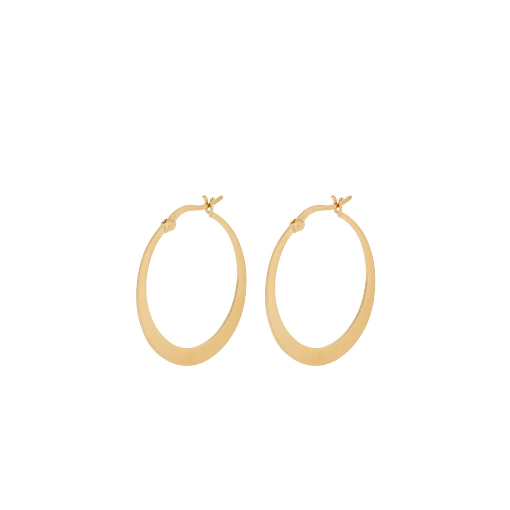 Escape Hoops Small from Pernille Corydon in Goldplated-Silver Sterling 925