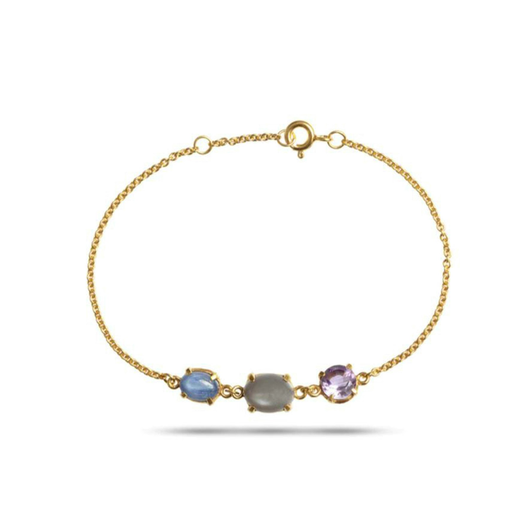 Gem Candy Big gemstones bracelet van Carré in Verguld-Zilver Sterling 925