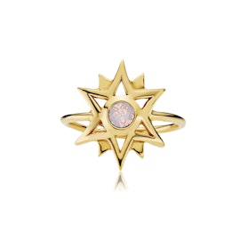 Olivia By Sistie Ring Rose Opal