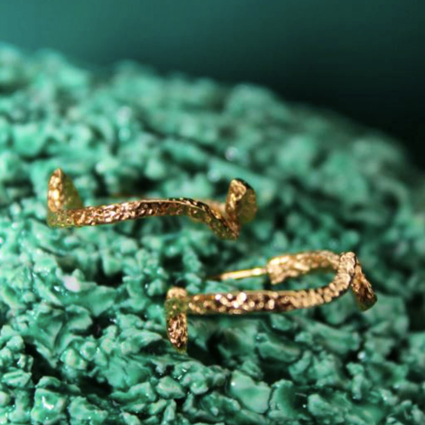 Remark Beat Studs de Pico dans Laiton plaqué argent