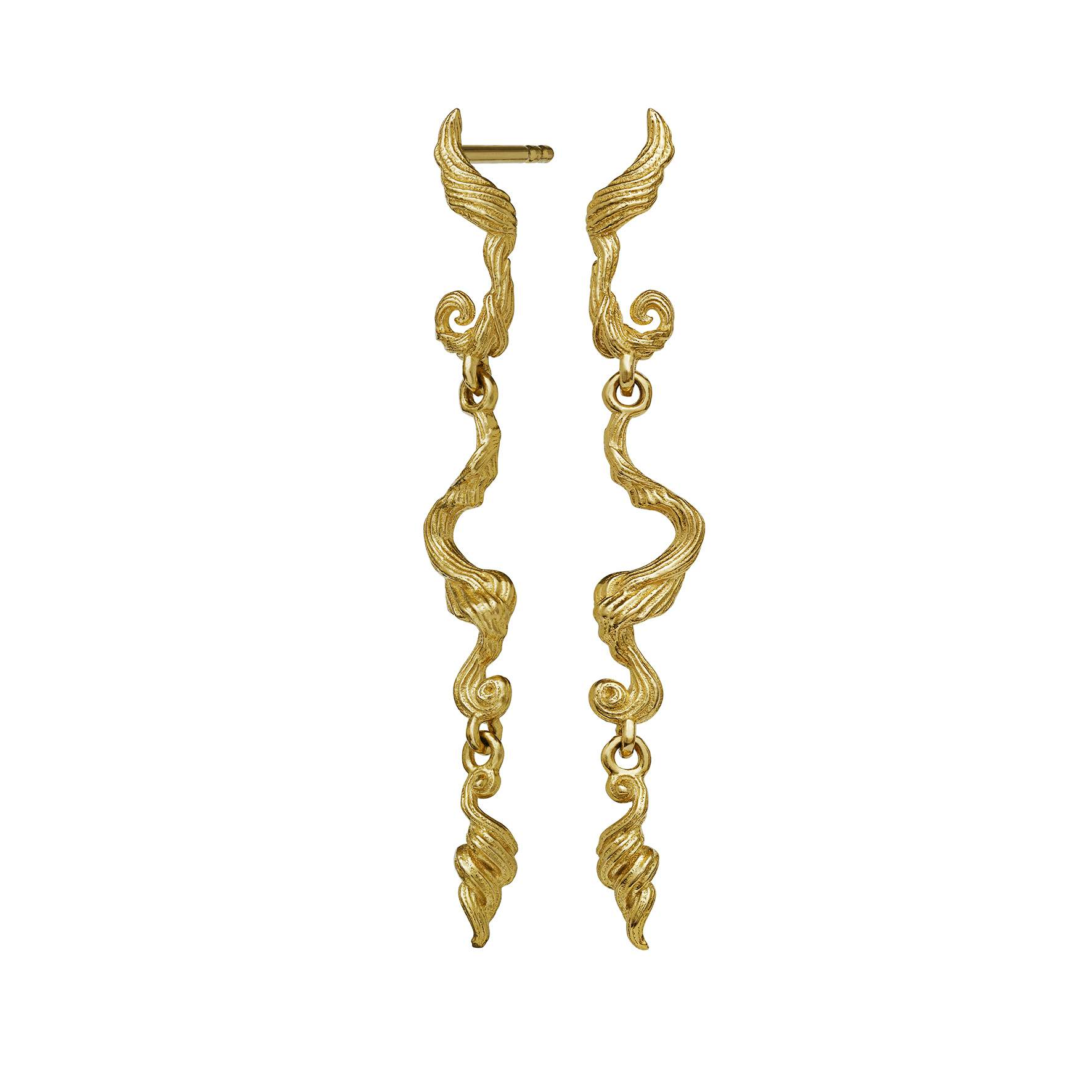 Ariel Earrings fra Maanesten i Forgylt-Sølv Sterling 925