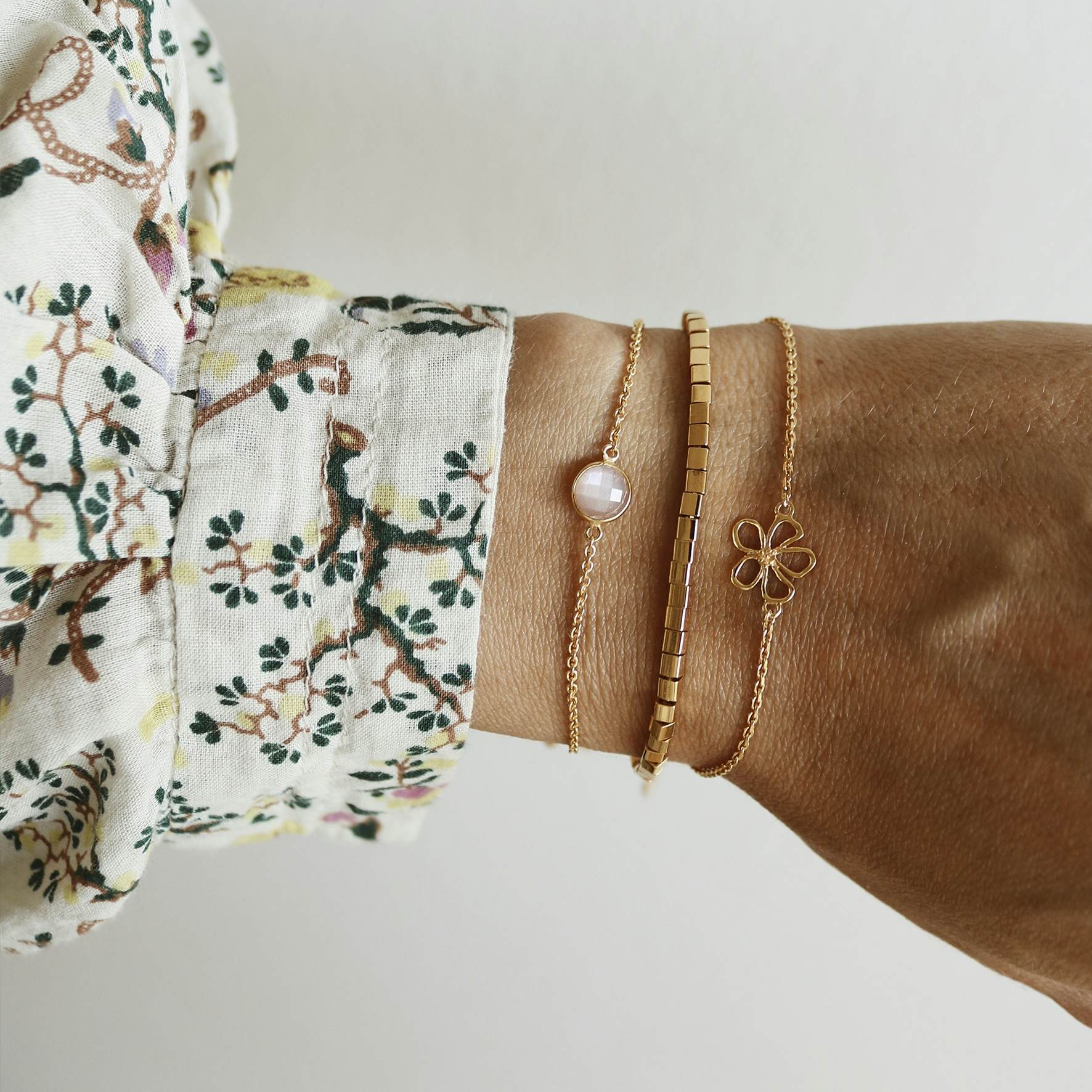 Honey Bracelet von Izabel Camille in Vergoldet-Silber Sterling 925
