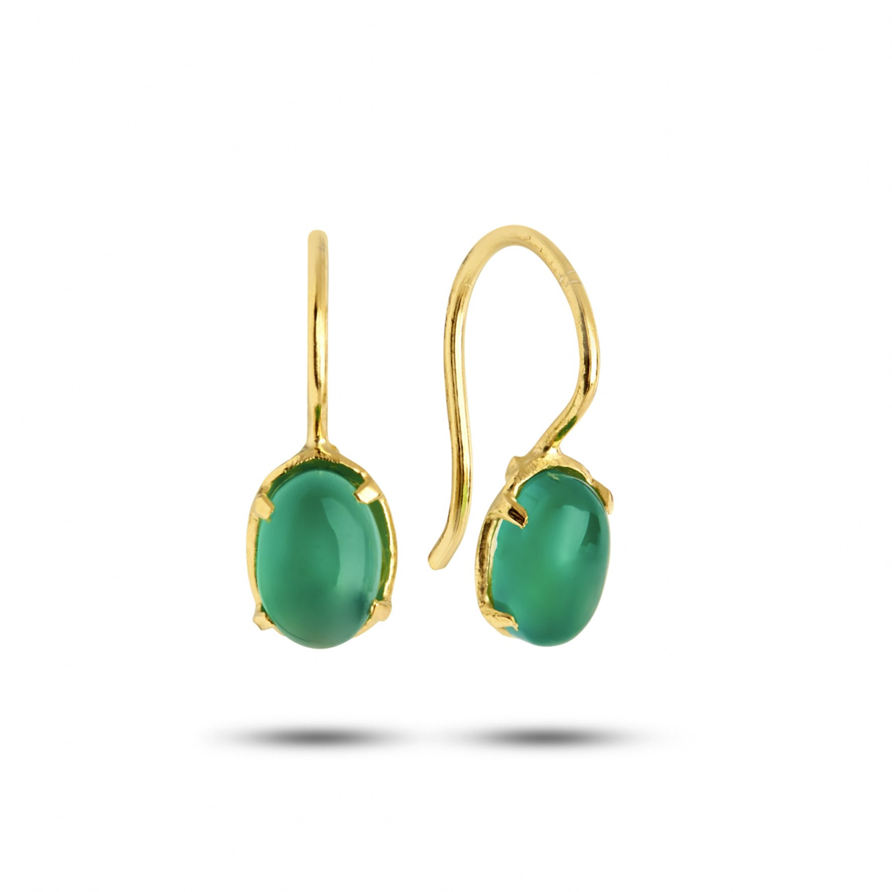 Gem Candy Earrings Confidence from Carré in Goldplated-Silver Sterling 925