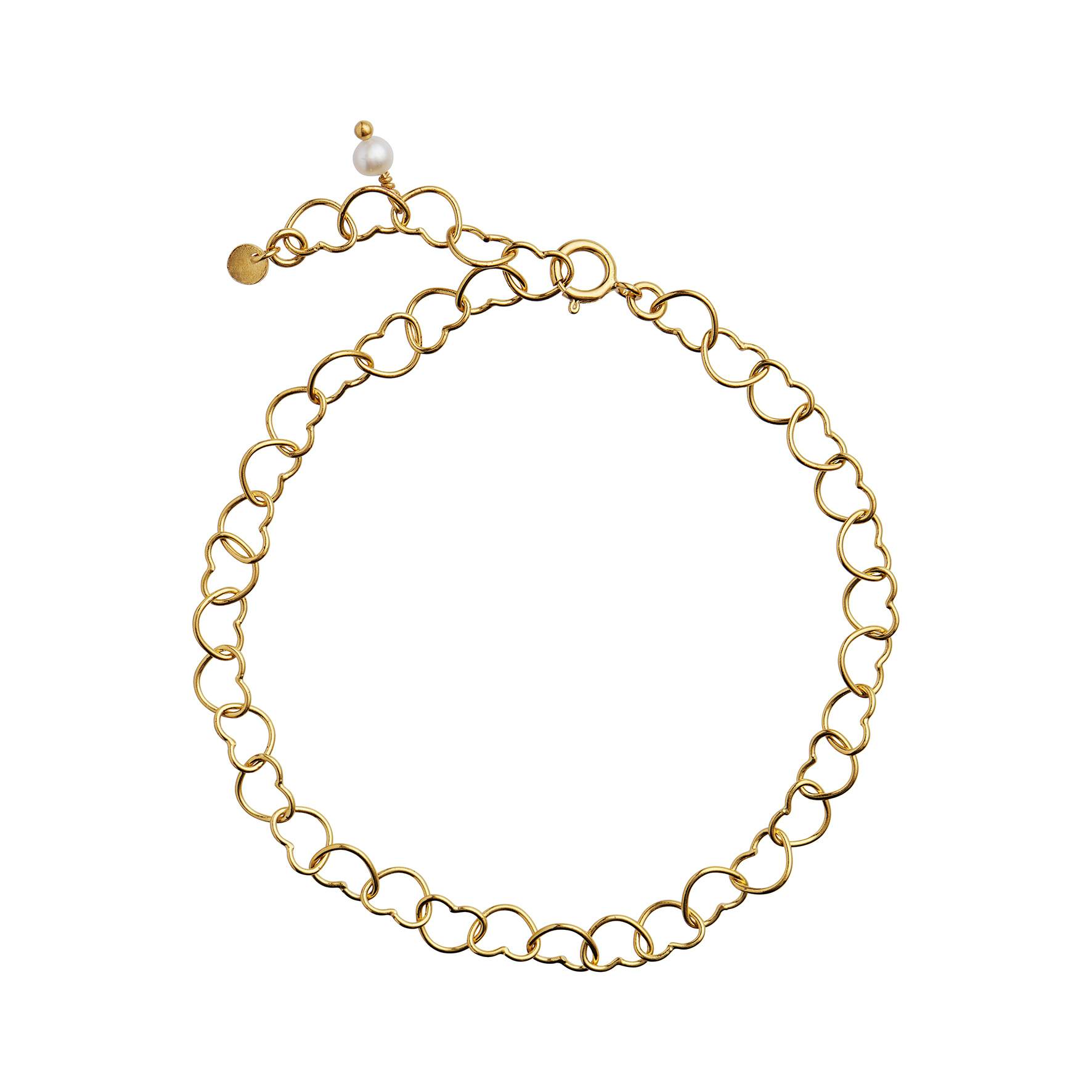 Happy Hearts Bracelet von STINE A Jewelry in Vergoldet-Silber Sterling 925