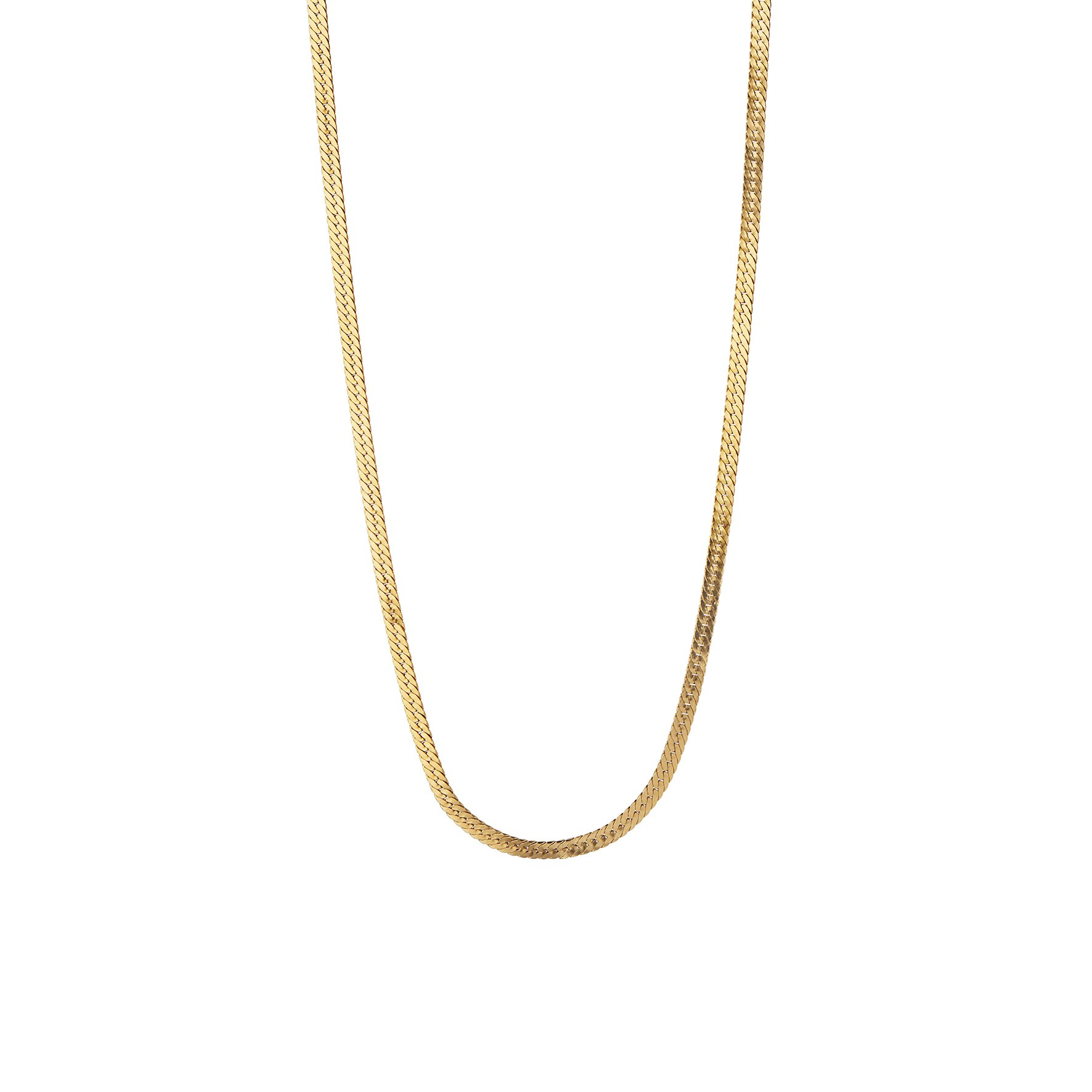 Short Snake Necklace de STINE A Jewelry dans Plaqué or-Argent Sterling 925