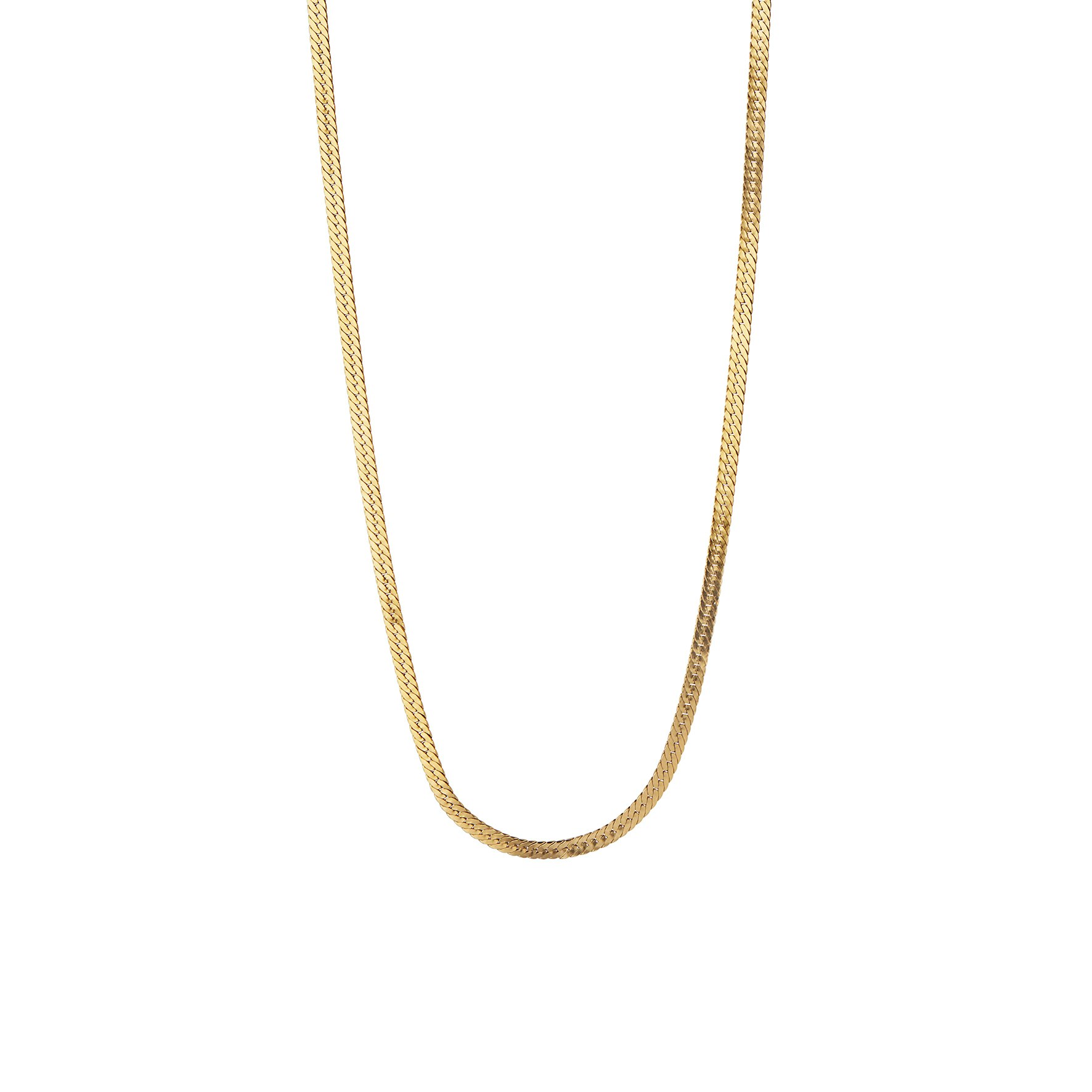 Short Snake Necklace fra STINE A Jewelry i Forgylt-Sølv Sterling 925