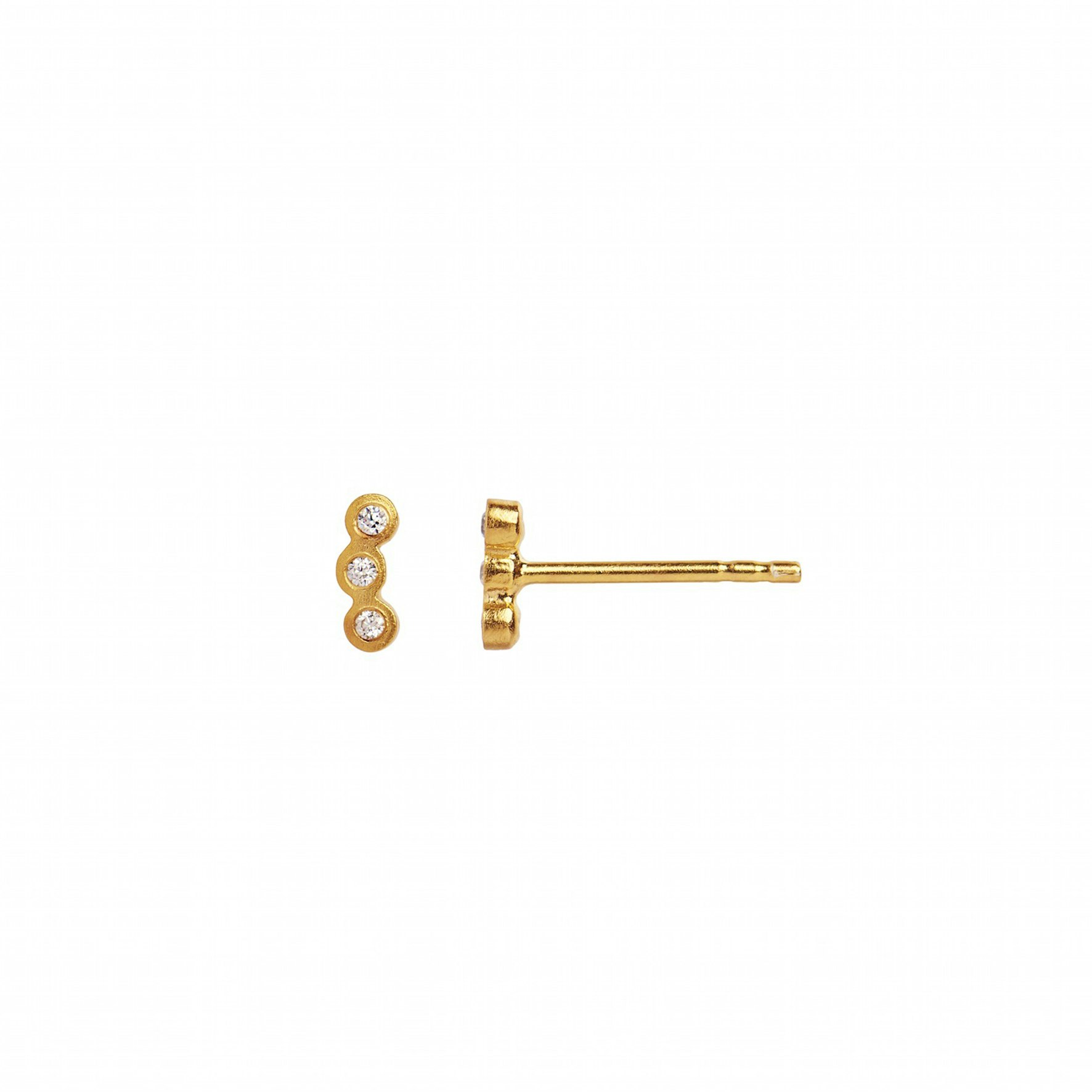 Three Dots Earstick Piece fra STINE A Jewelry i Forgyldt-Sølv Sterling 925