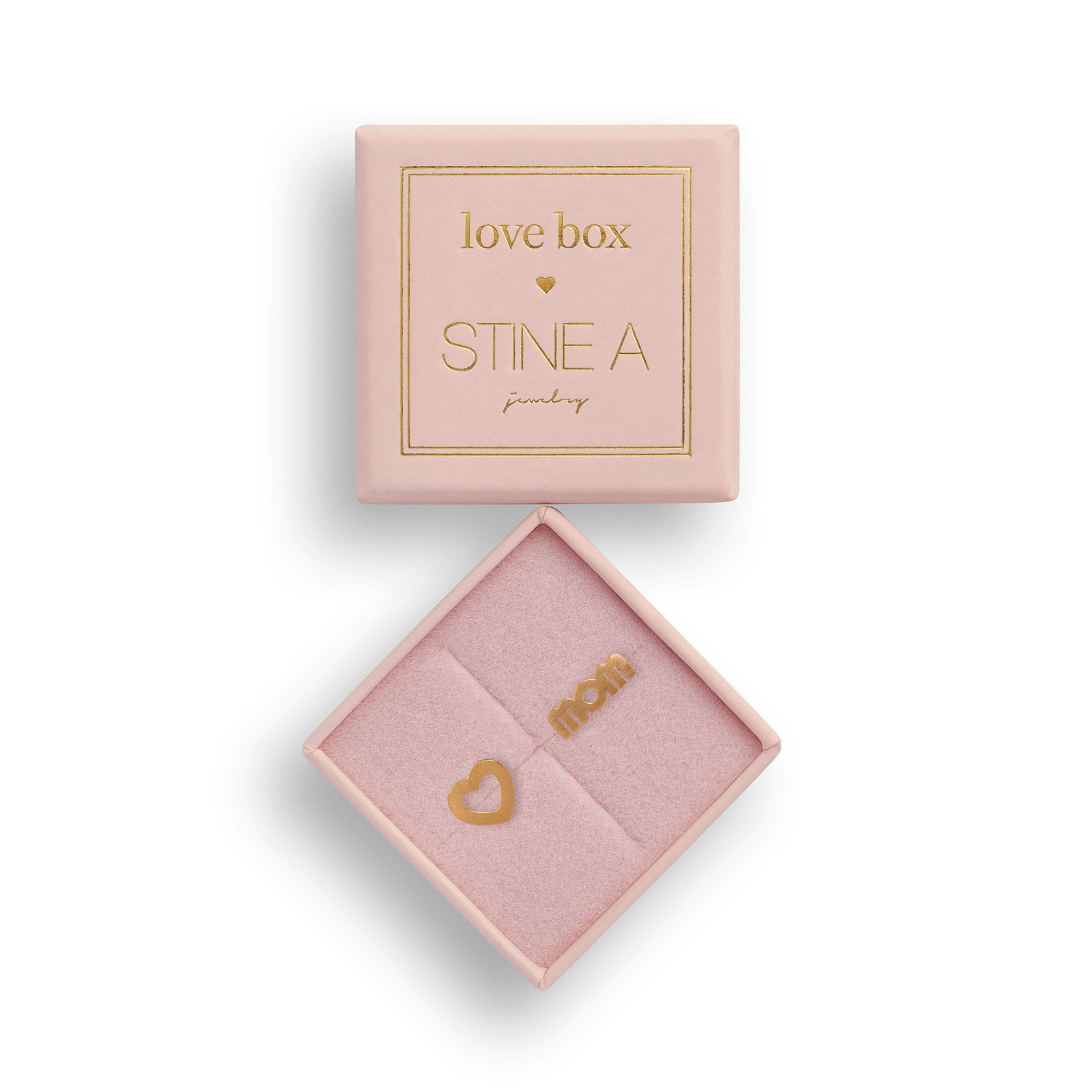 Love Box - Wow Mom från STINE A Jewelry i Förgyllt-Silver Sterling 925