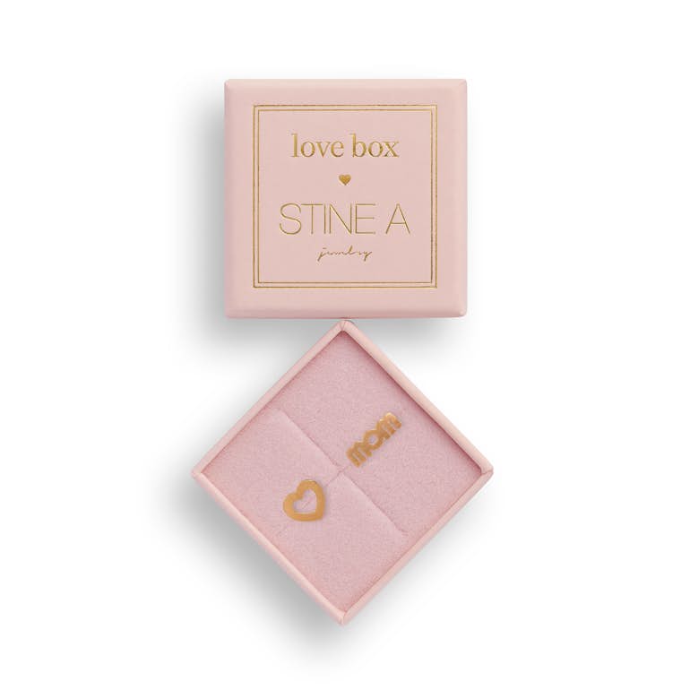 Love Box 102 fra STINE A Jewelry i Forgylt-Sølv Sterling 925