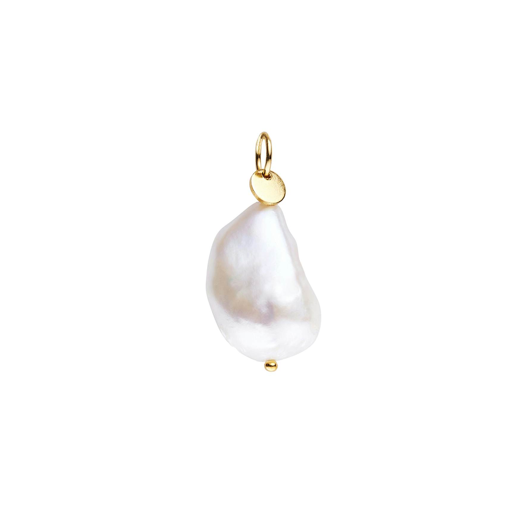 Baroque Pearl Pendant from STINE A Jewelry in Goldplated-Silver Sterling 925