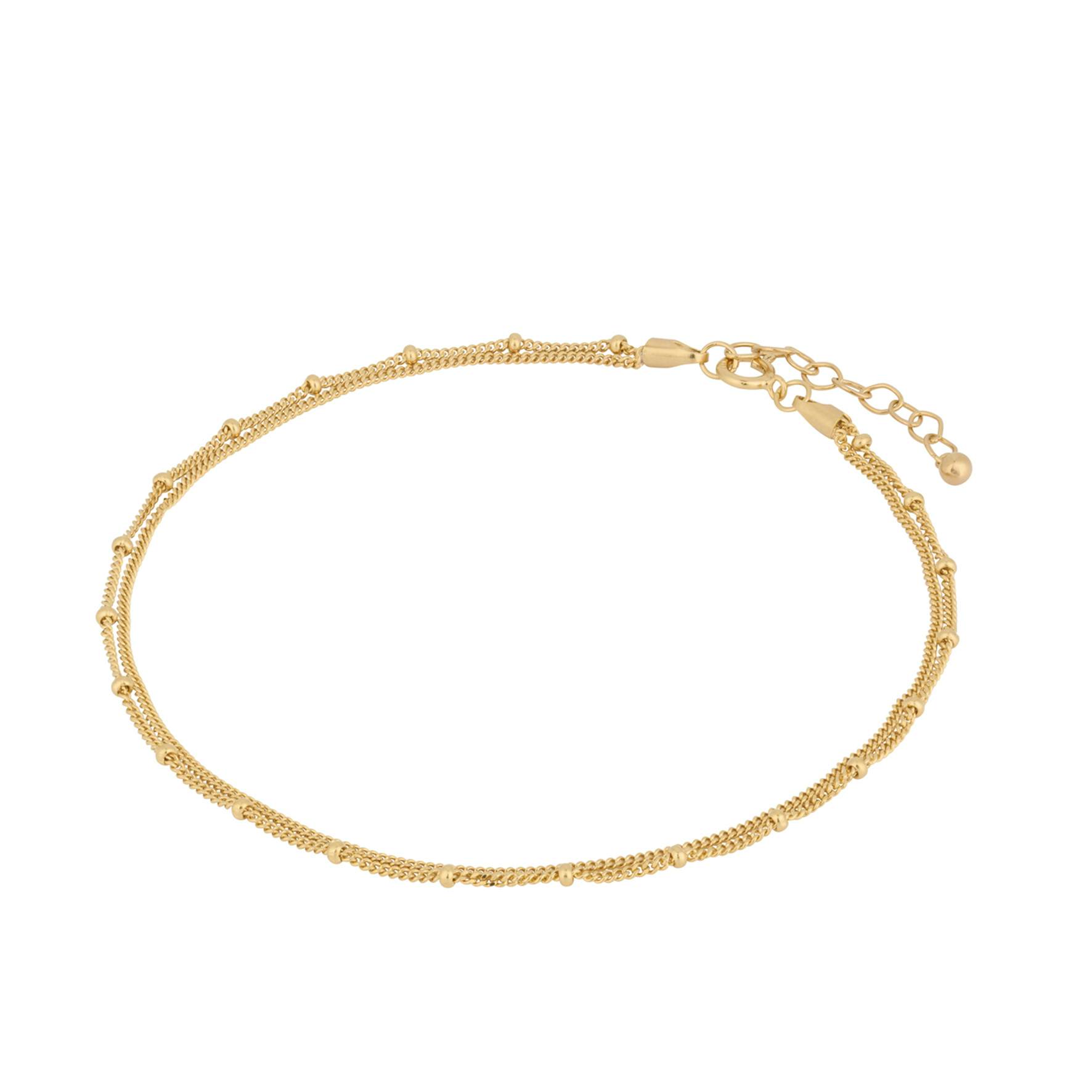 Galaxy Anklet from Pernille Corydon in Goldplated-Silver Sterling 925