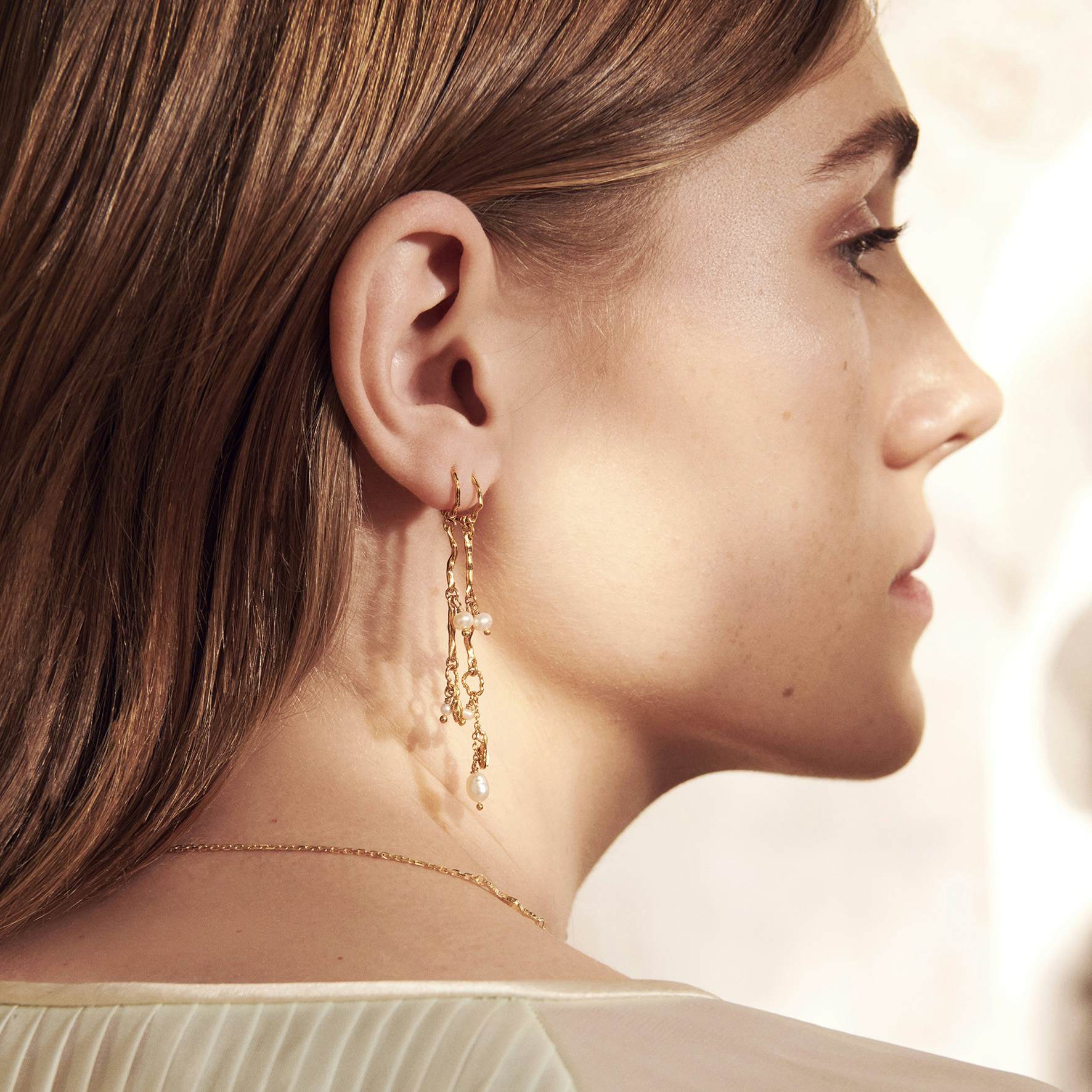 Rhea Earrings von Maanesten in Silber Sterling 925