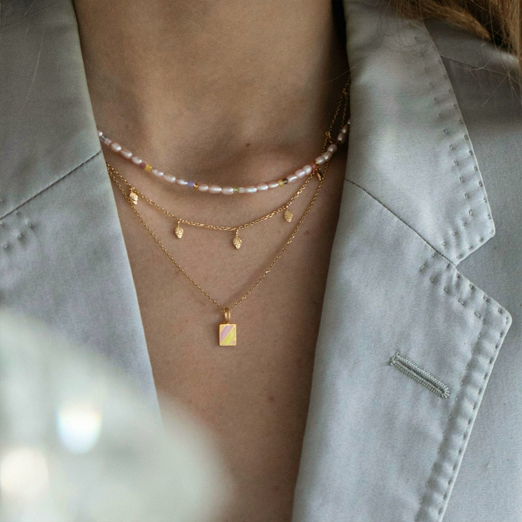 Tout Petit Ile De L'Amour Necklace