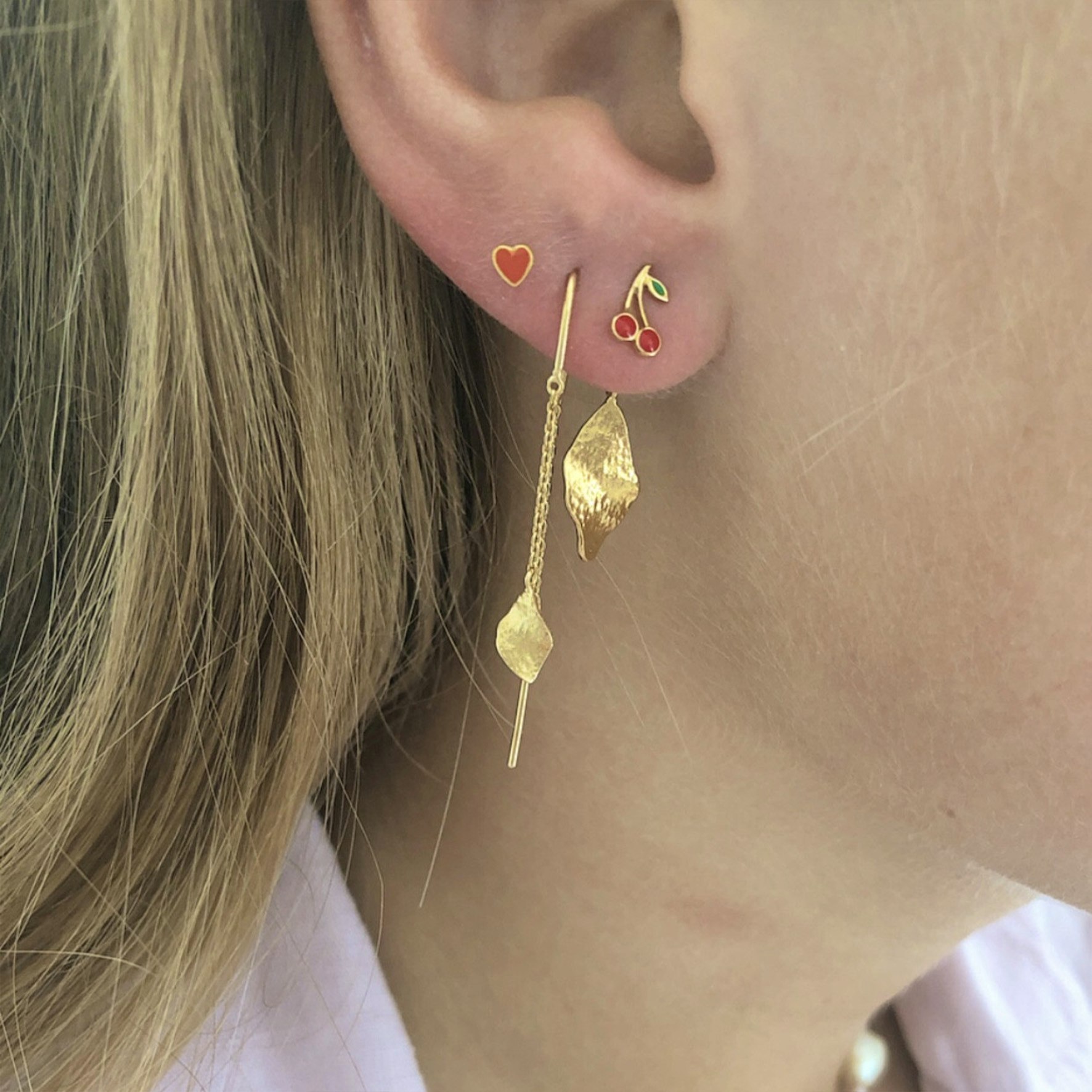 Love Box - Cherry Bomb fra STINE A Jewelry i Forgyldt-Sølv Sterling 925