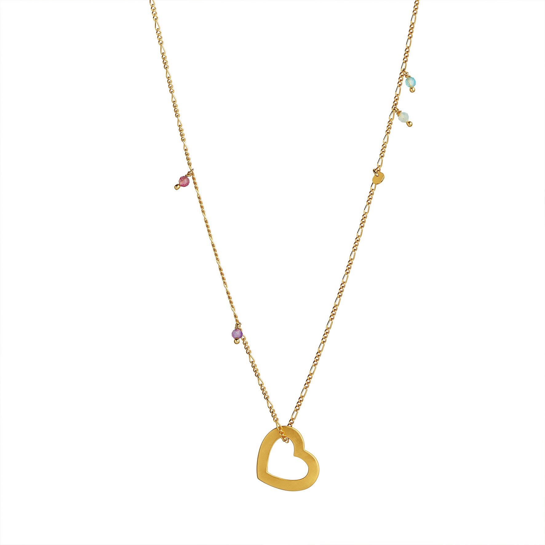 Open Love Heart Pendant