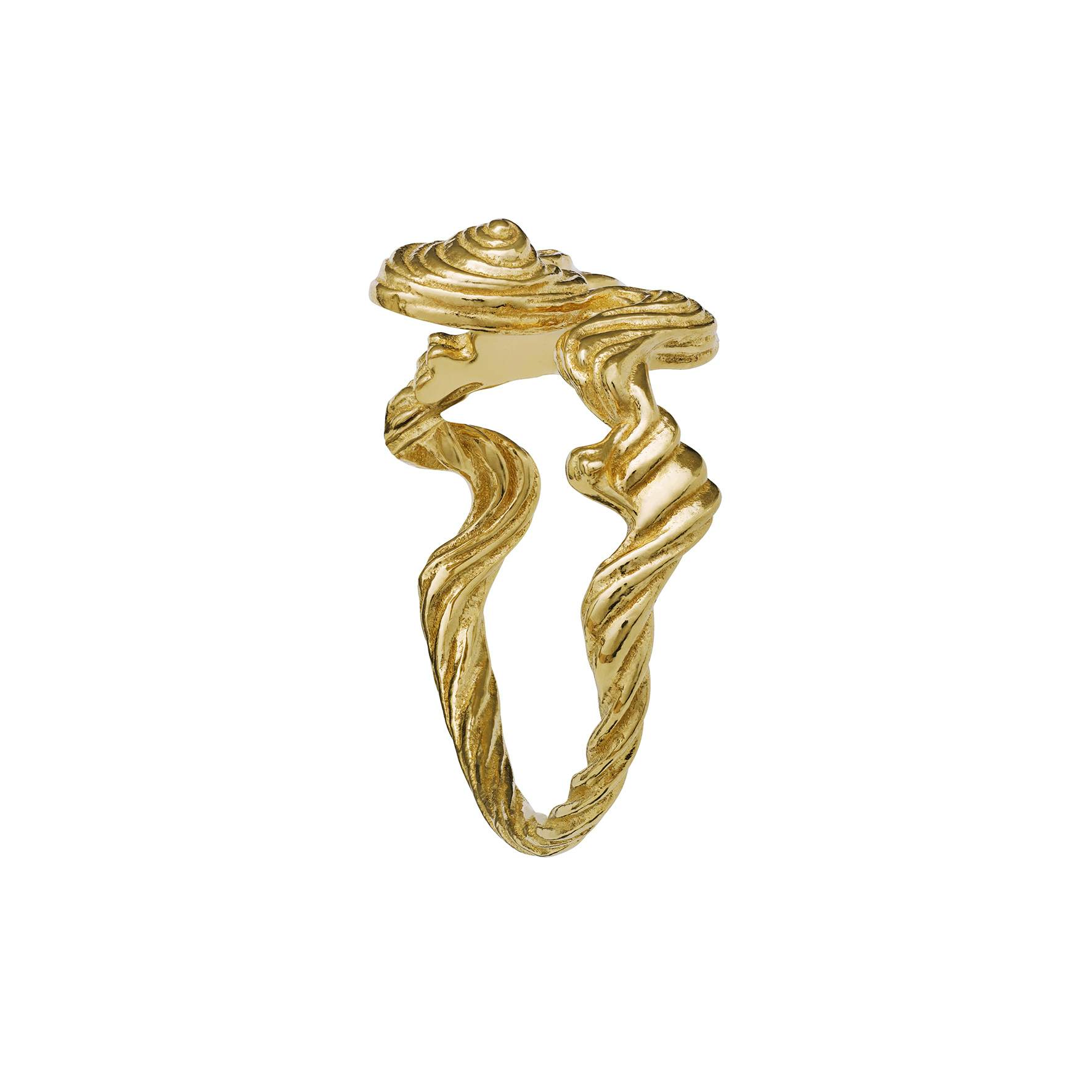 Leto Ring from Maanesten in Goldplated-Silver Sterling 925