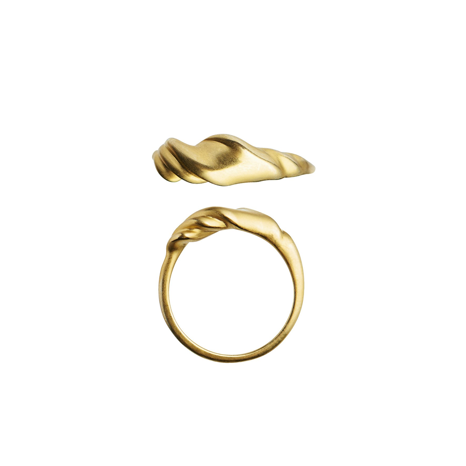 Velvet Ring von STINE A Jewelry in Vergoldet-Silber Sterling 925