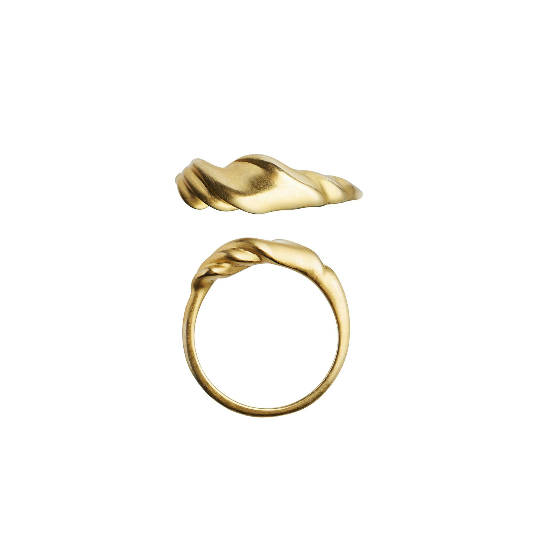 Velvet Ring von STINE A Jewelry in Vergoldet-Silber Sterling 925