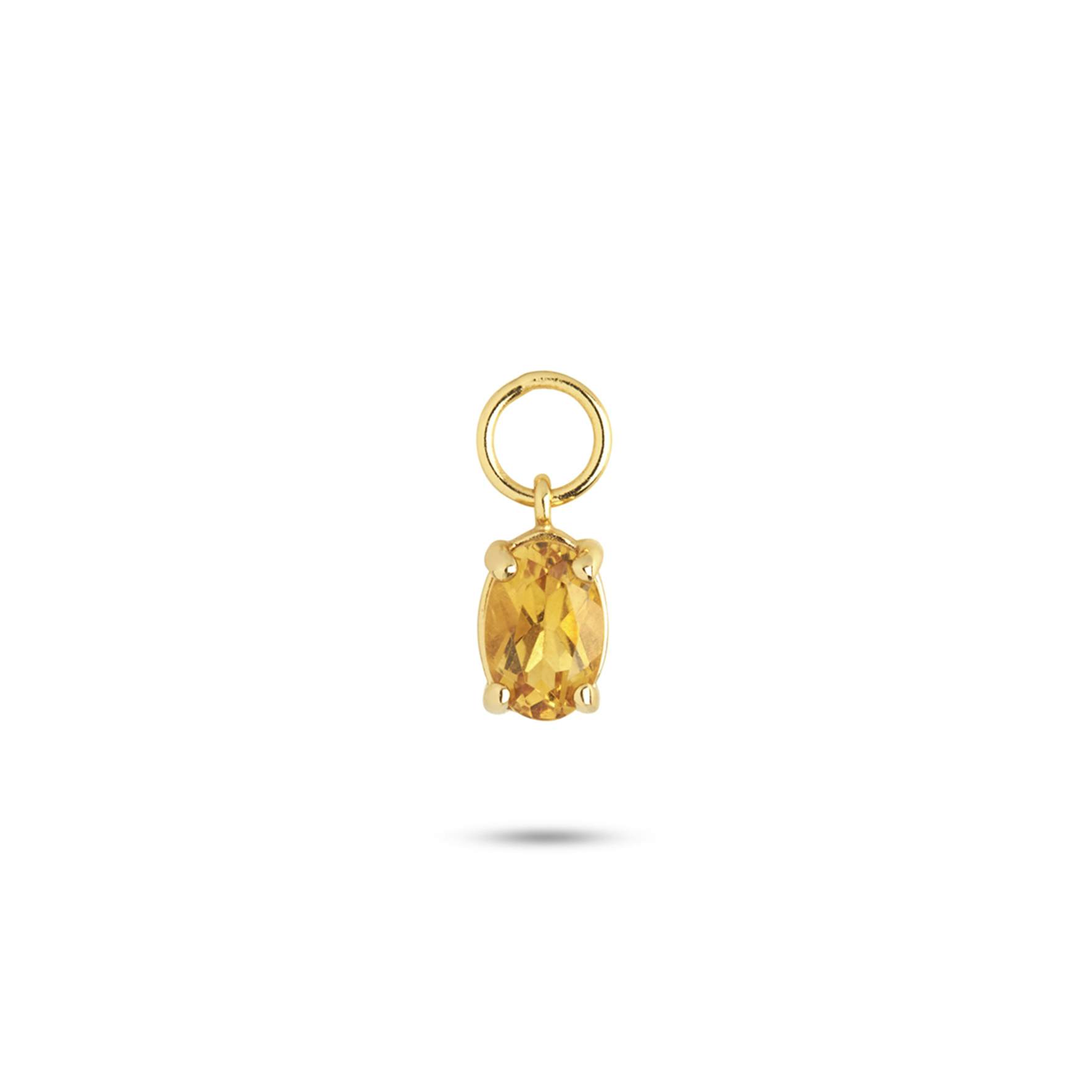 Gem Candy Pendant Happiness from Carré in Goldplated-Silver Sterling 925