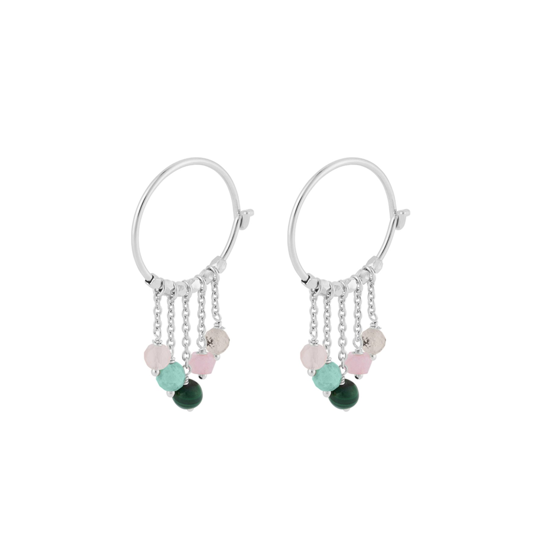 Harmony Hoops van Pernille Corydon in Zilver Sterling 925