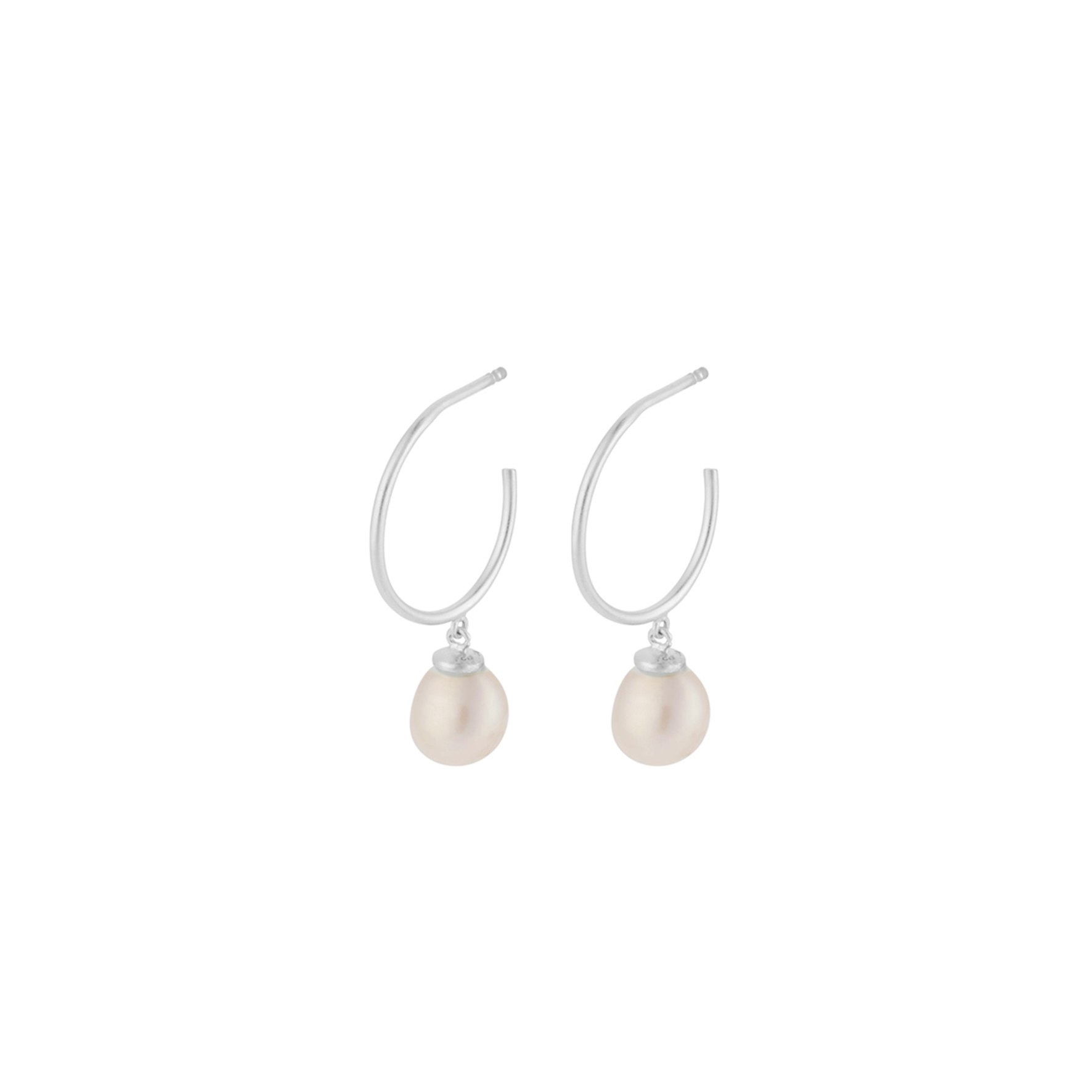 Ocean Dream Hoops fra Pernille Corydon i Sølv Sterling 925