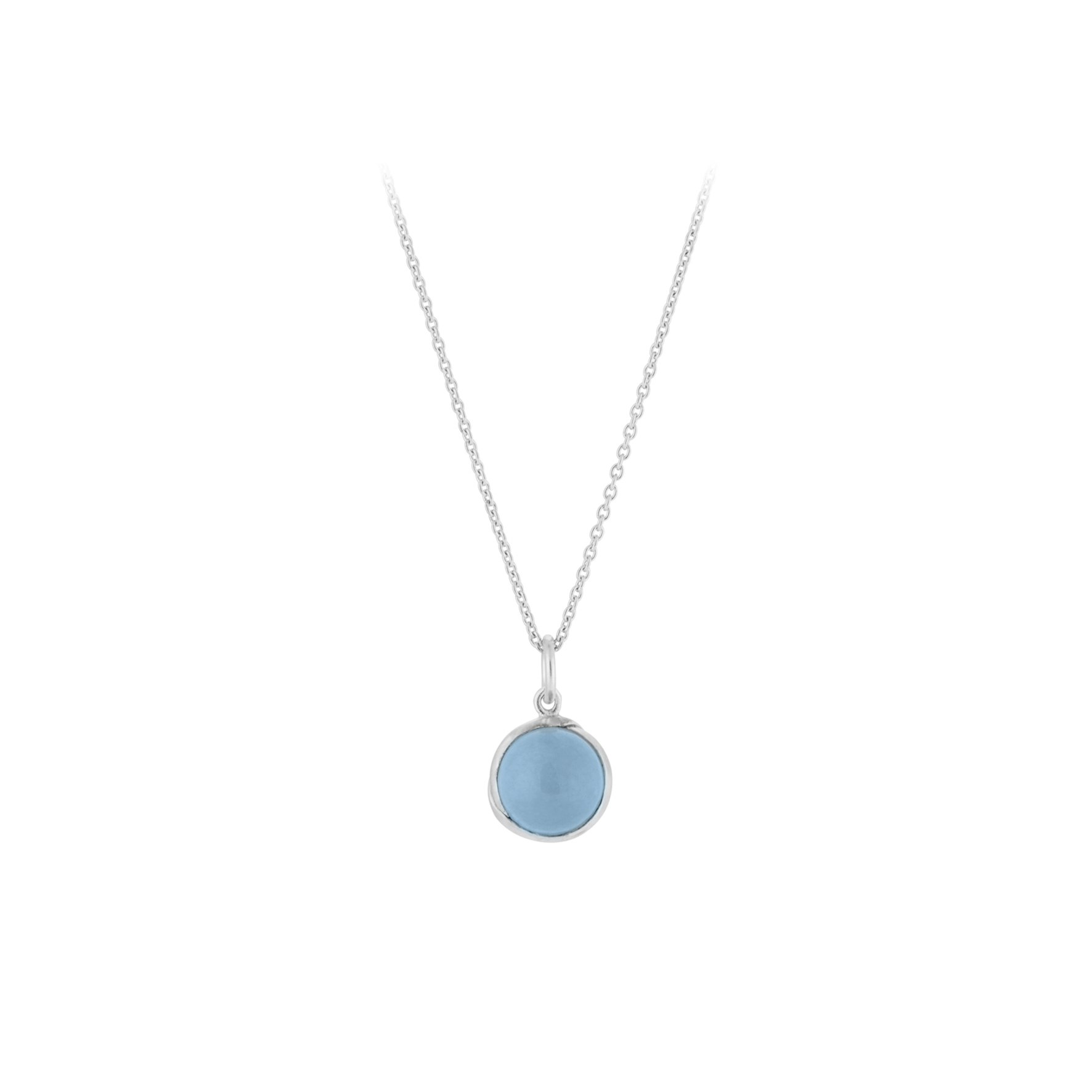 Aura Blue Necklace fra Pernille Corydon i Sølv Sterling 925