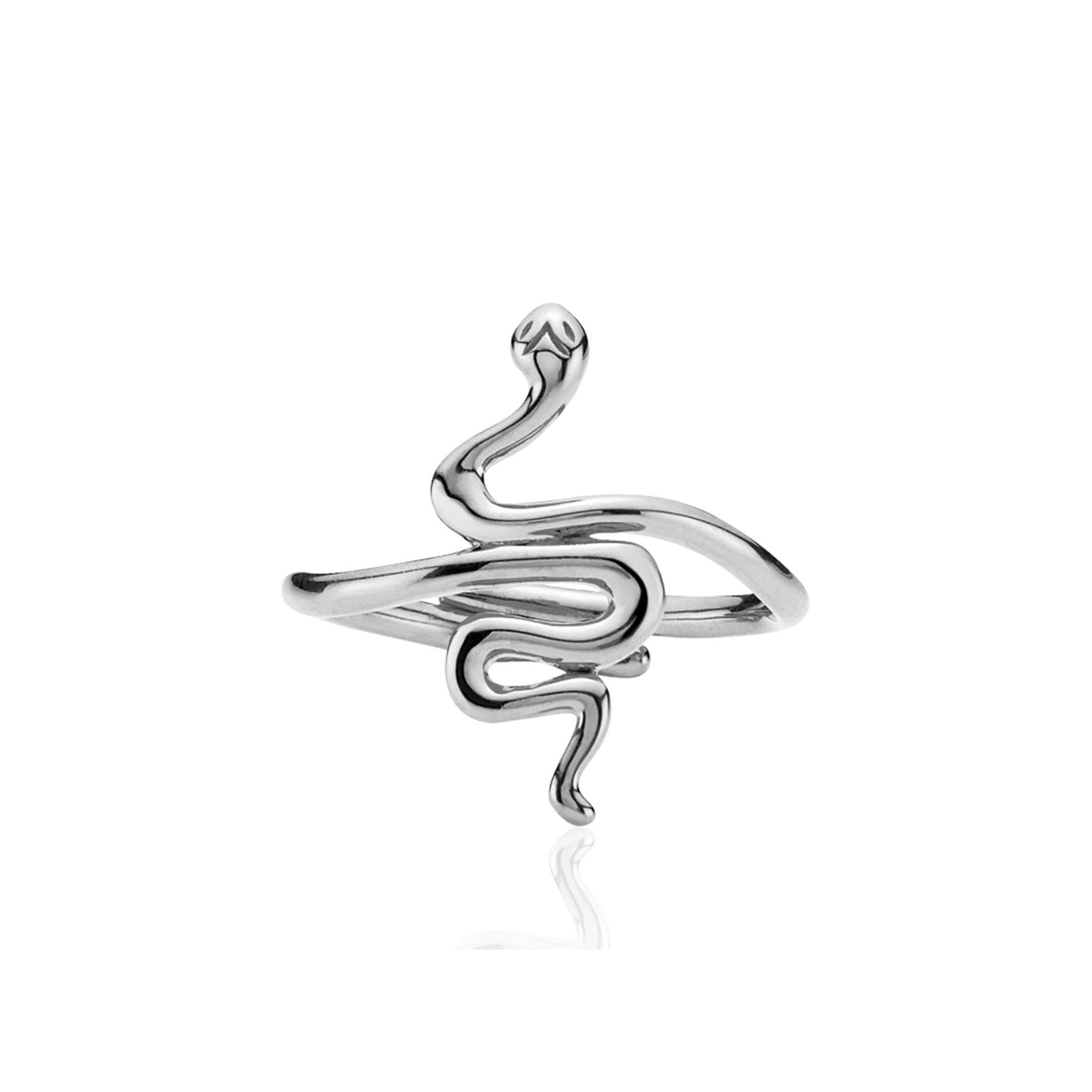 Young One Snake Ring von Sistie in Silber Sterling 925