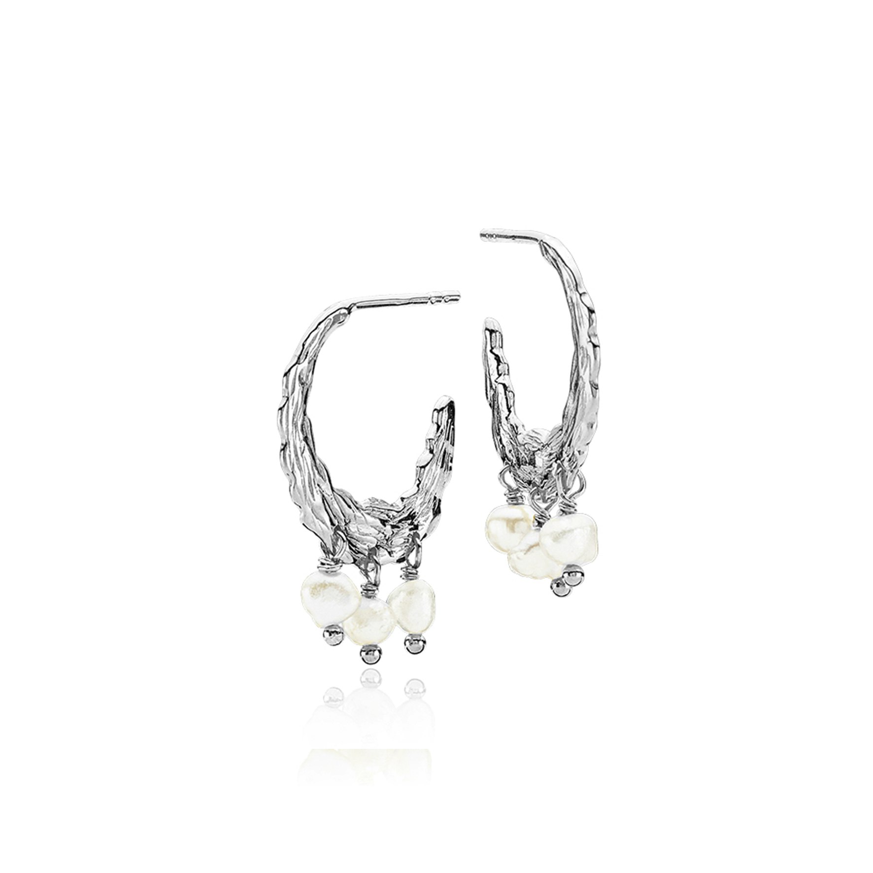 Signe By Sistie Creol Earrings fra Sistie i Sølv Sterling 925
