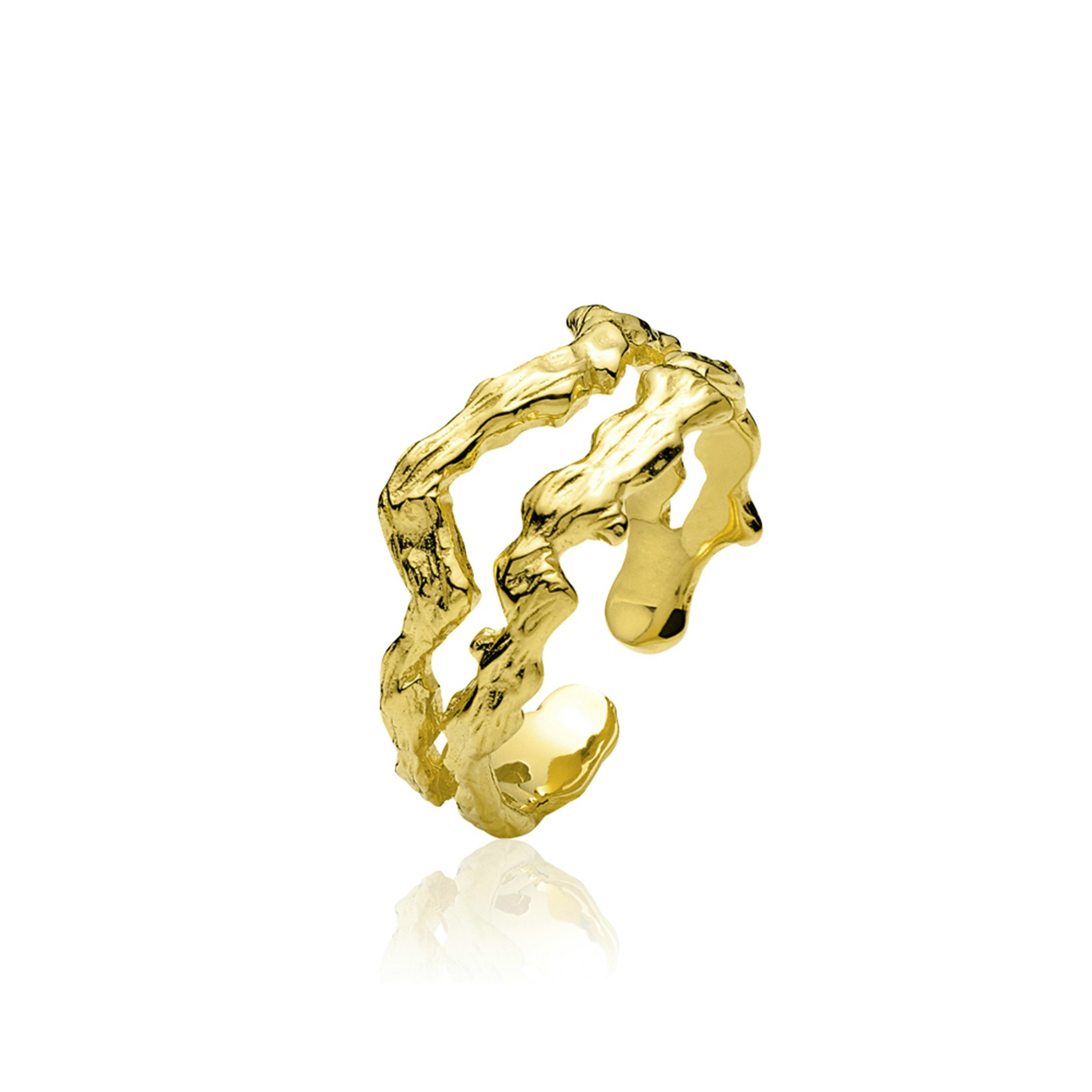 Signe By Sistie Ring z Sistie v Pozlacené stříbro sterling 925