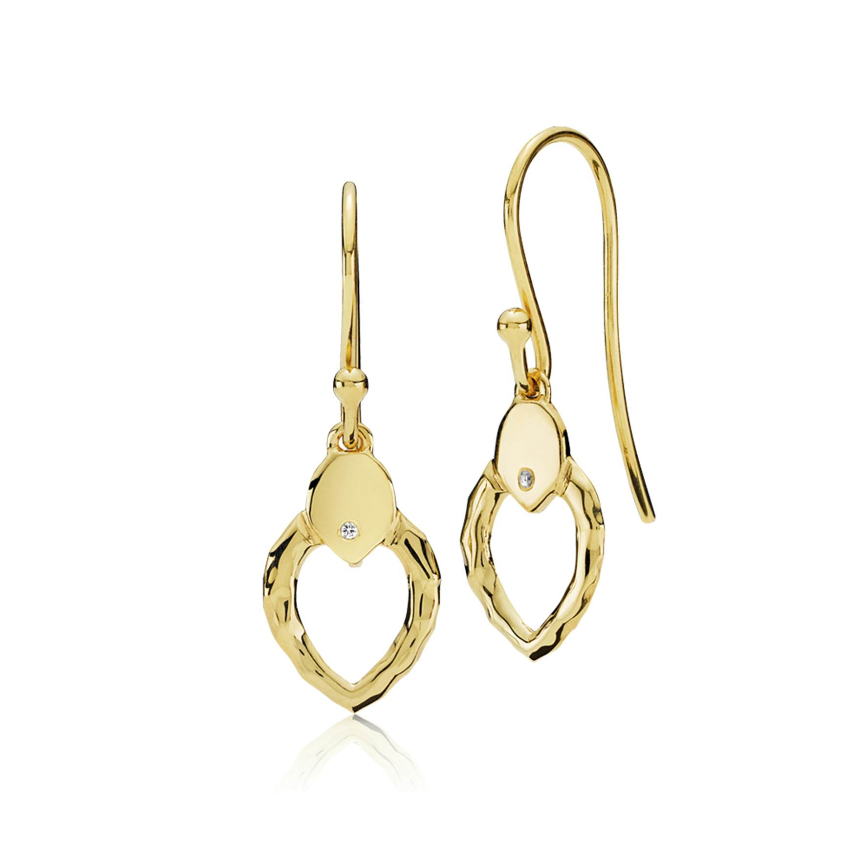 Cecilie Schmeichel Small Earrings from Izabel Camille in Goldplated-Silver Sterling 925